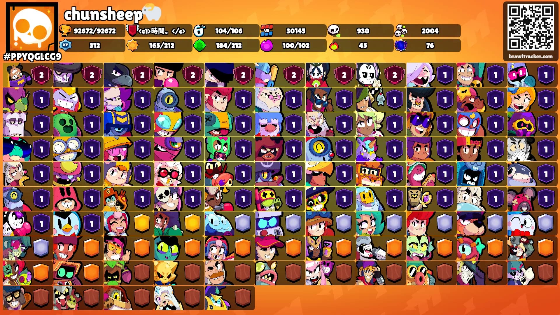 chunsheep🐑's Ranks