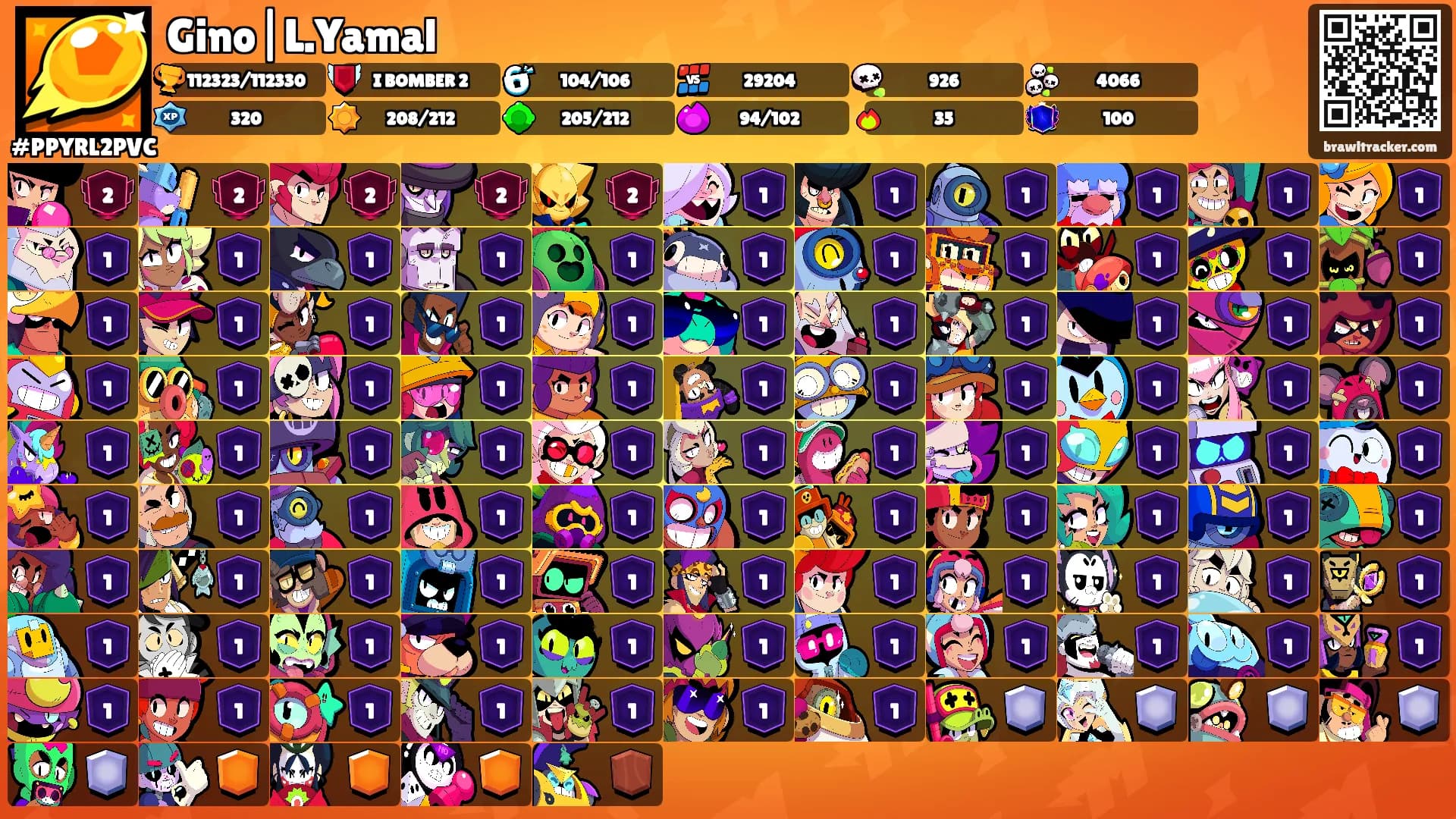 Gino|L.Yamal's Ranks
