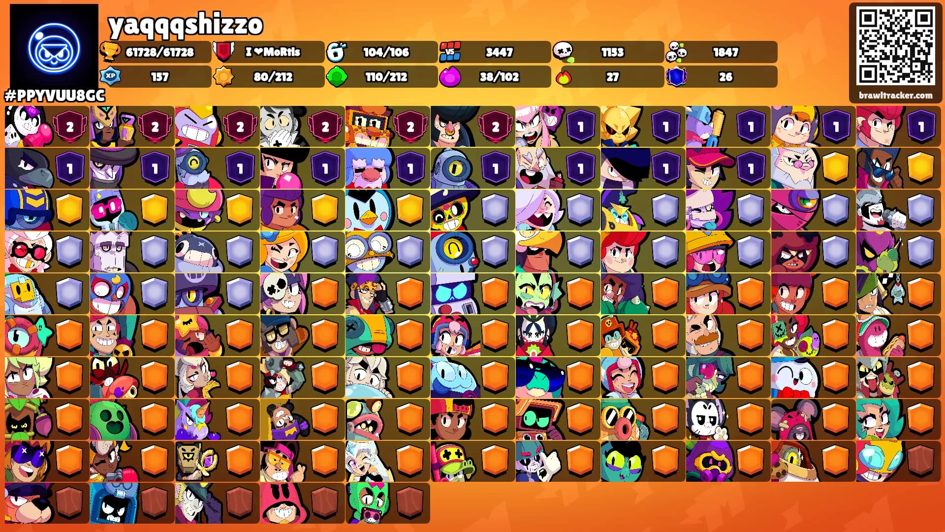 yaqqqshizzo's Ranks