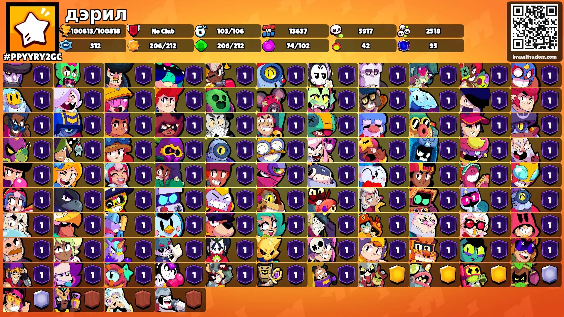 дэрил's Ranks