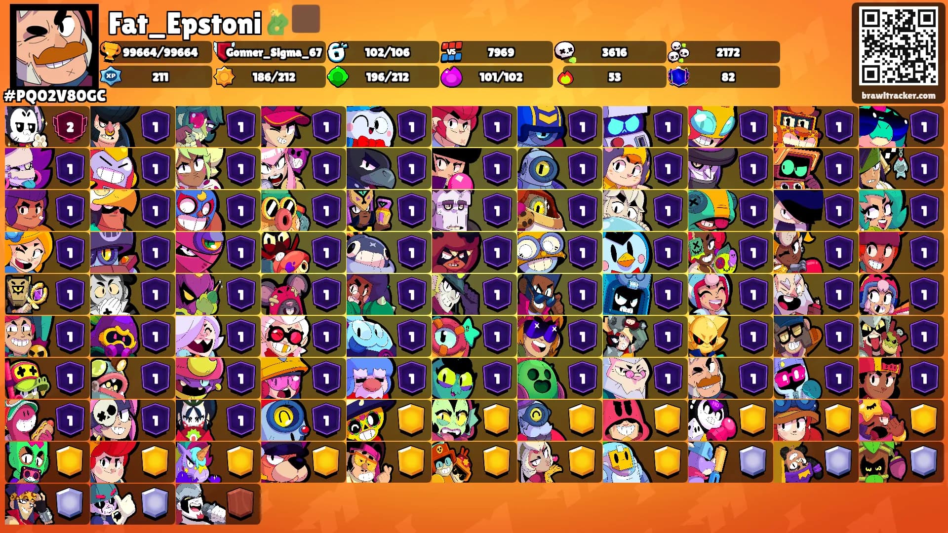 Fat_Epstoni🫃🏿's Ranks