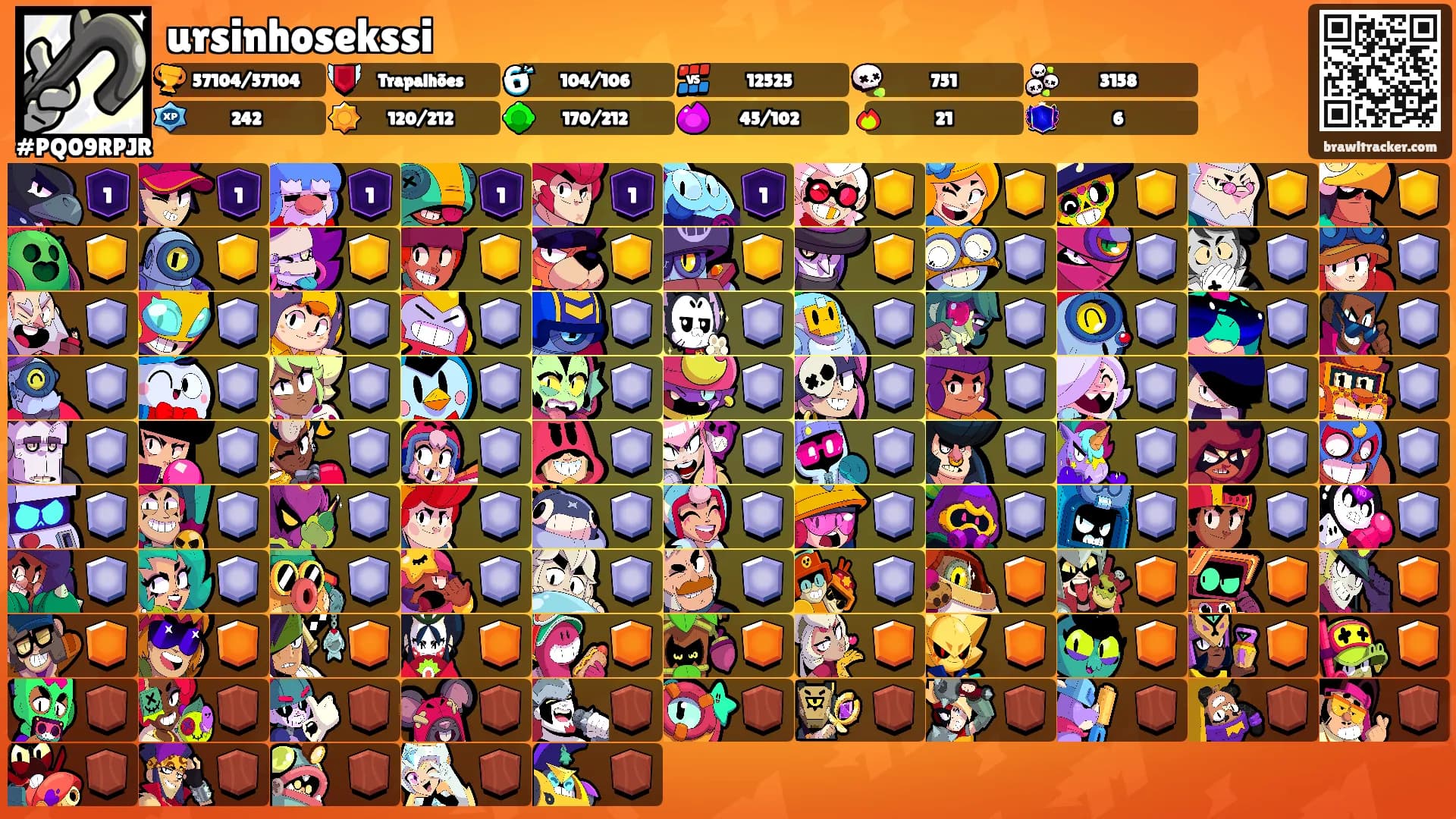 ursinhosekssi's Ranks