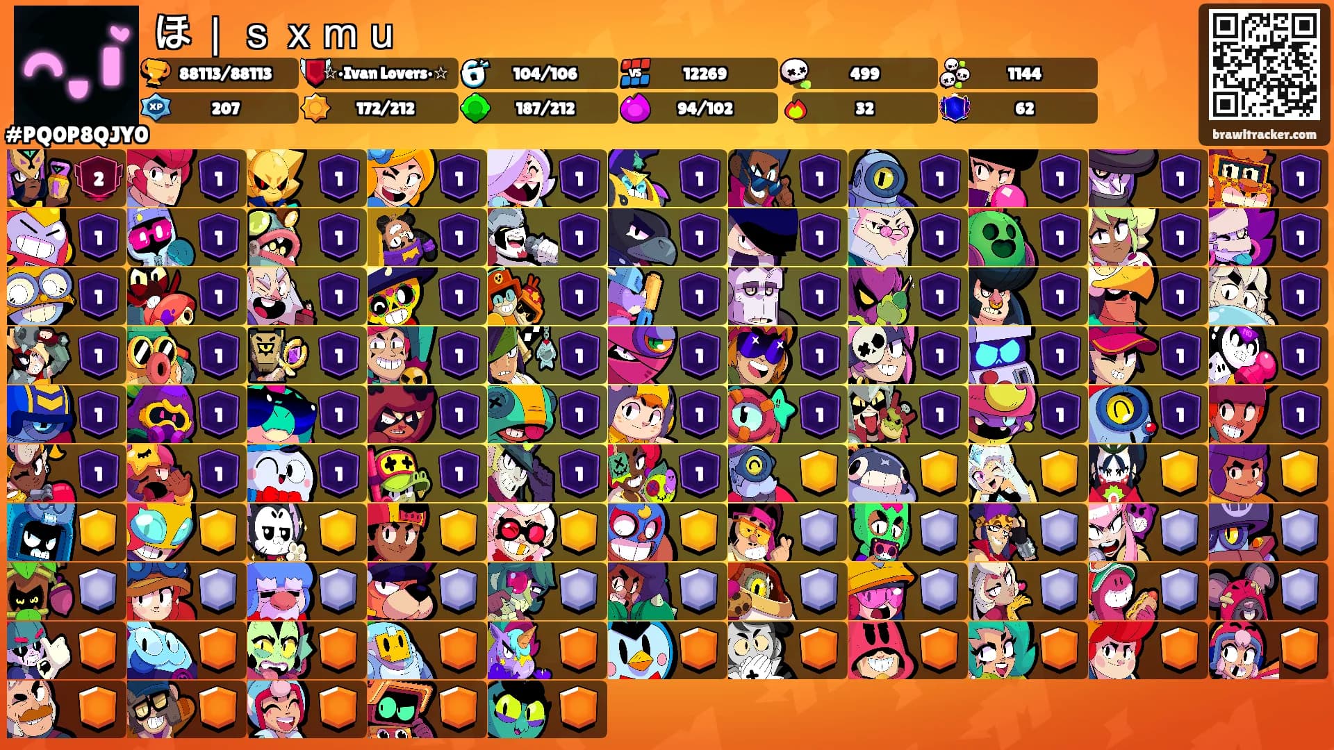 ほ｜ｓｘｍｕ's Ranks
