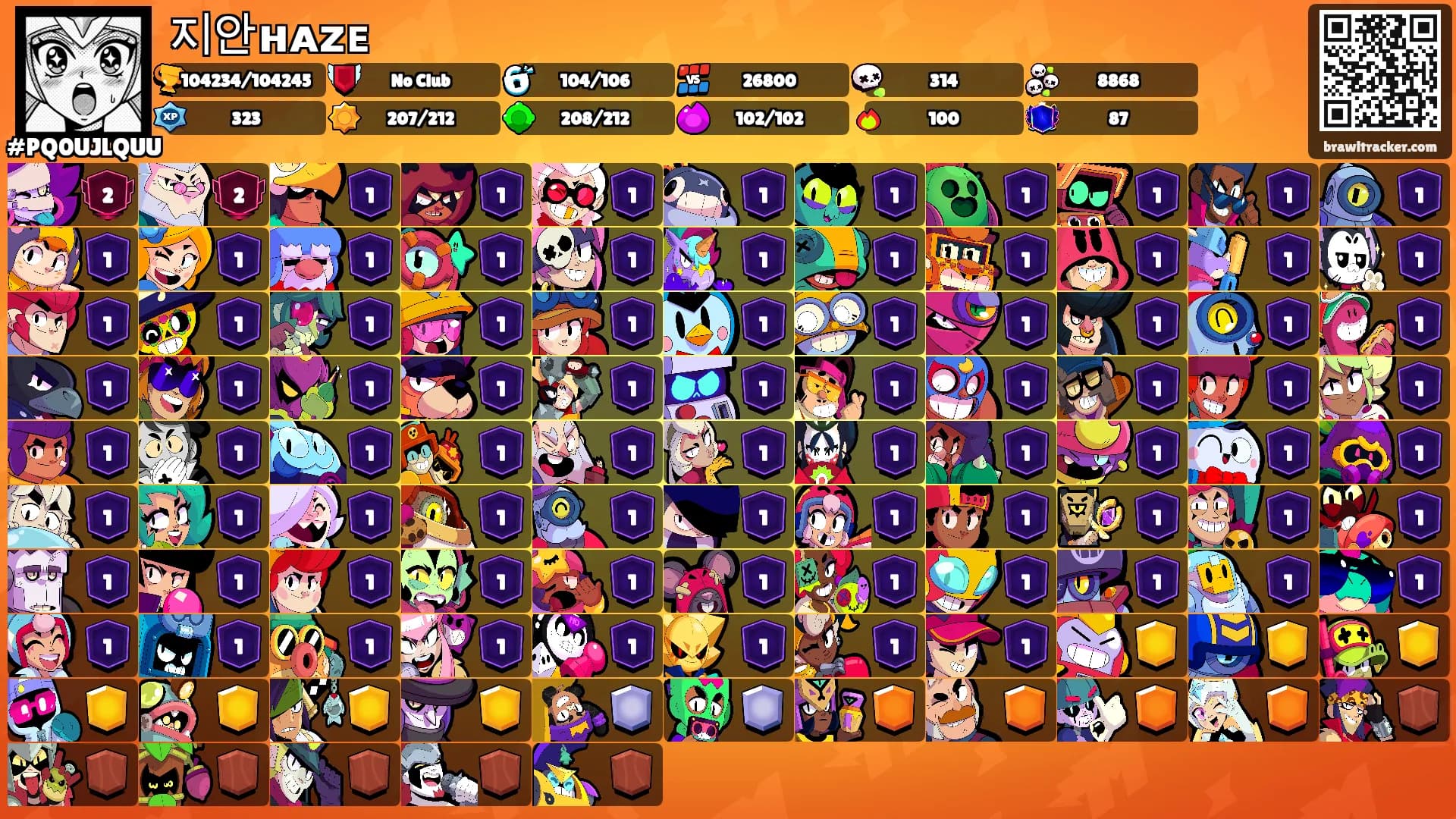 지안ʜᴀᴢᴇ's Ranks