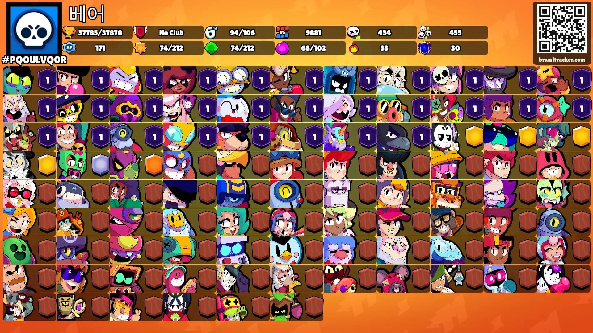 베어's Ranks