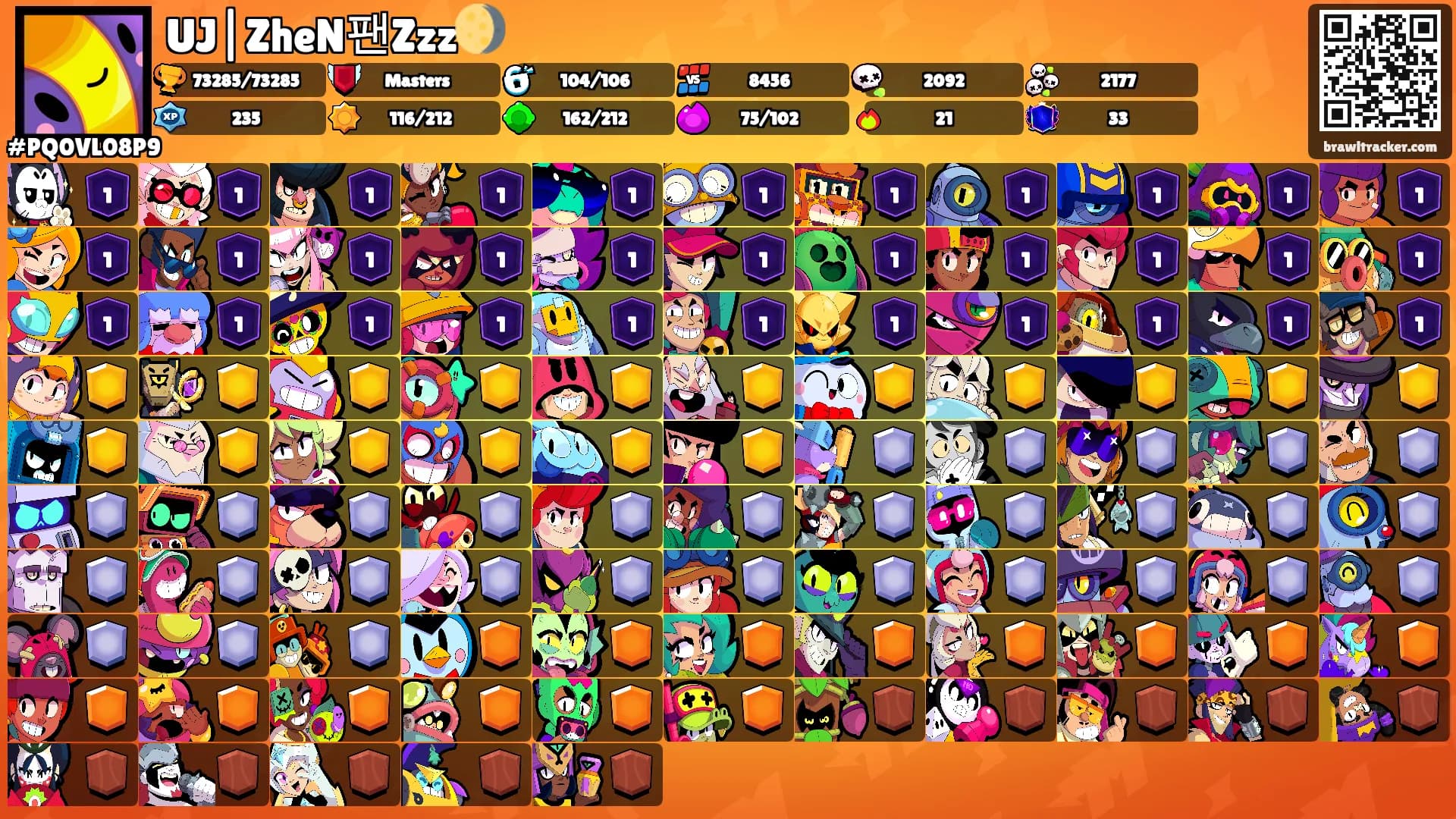 UJ|ZheN팬Zzz🌖's Ranks