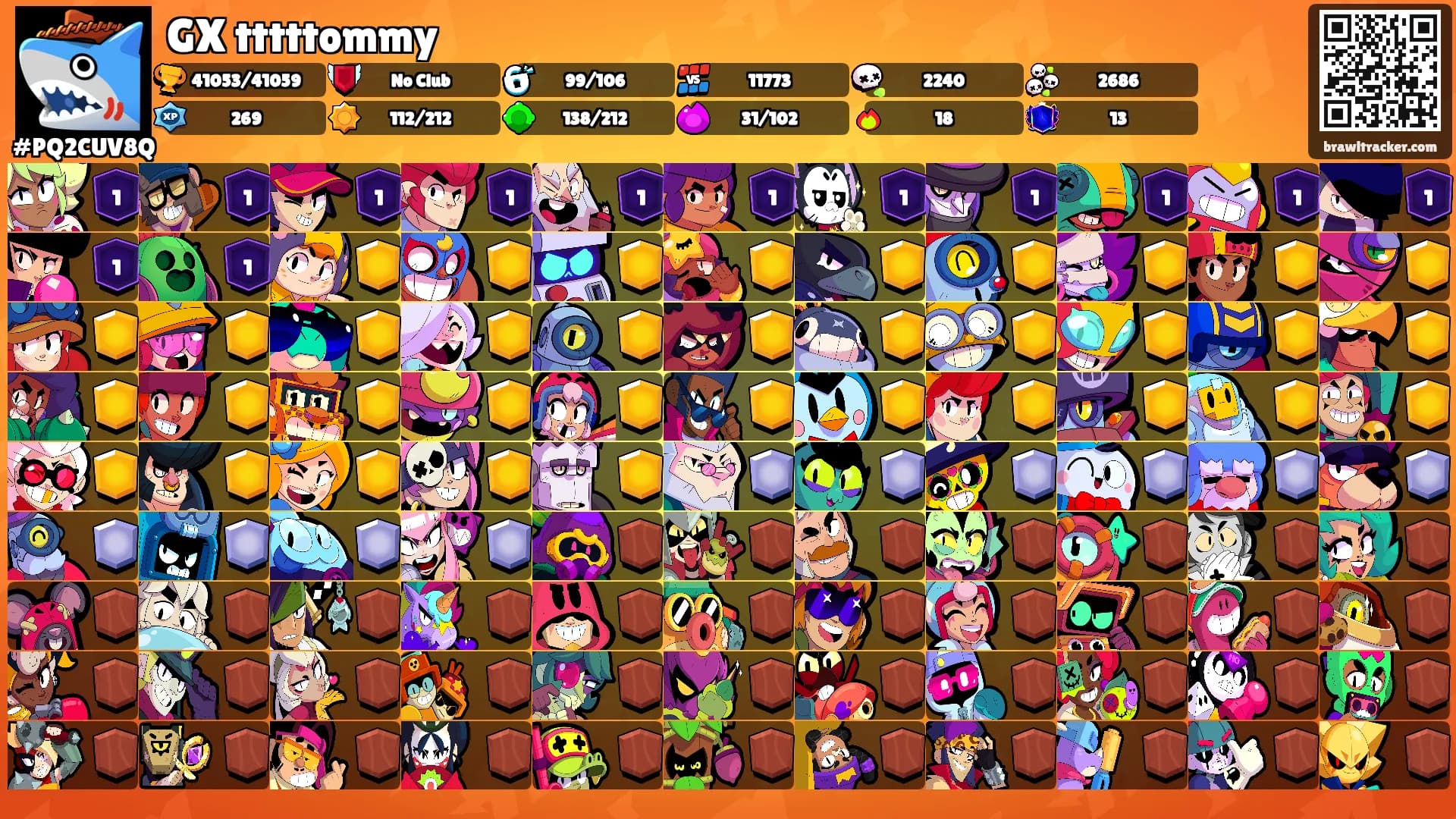 GX tttttommy's Ranks