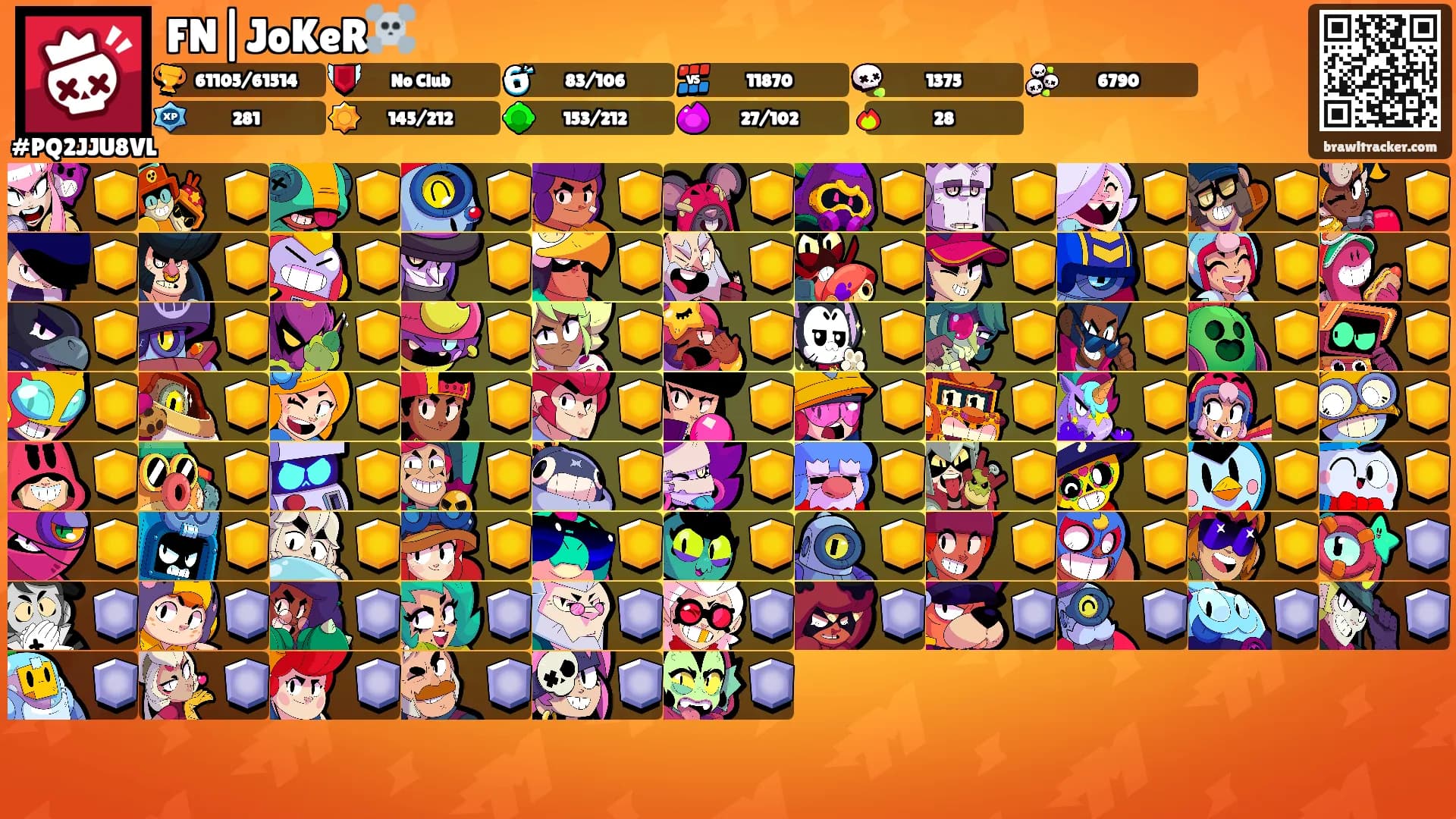 FN|JoKeR☠️'s Ranks