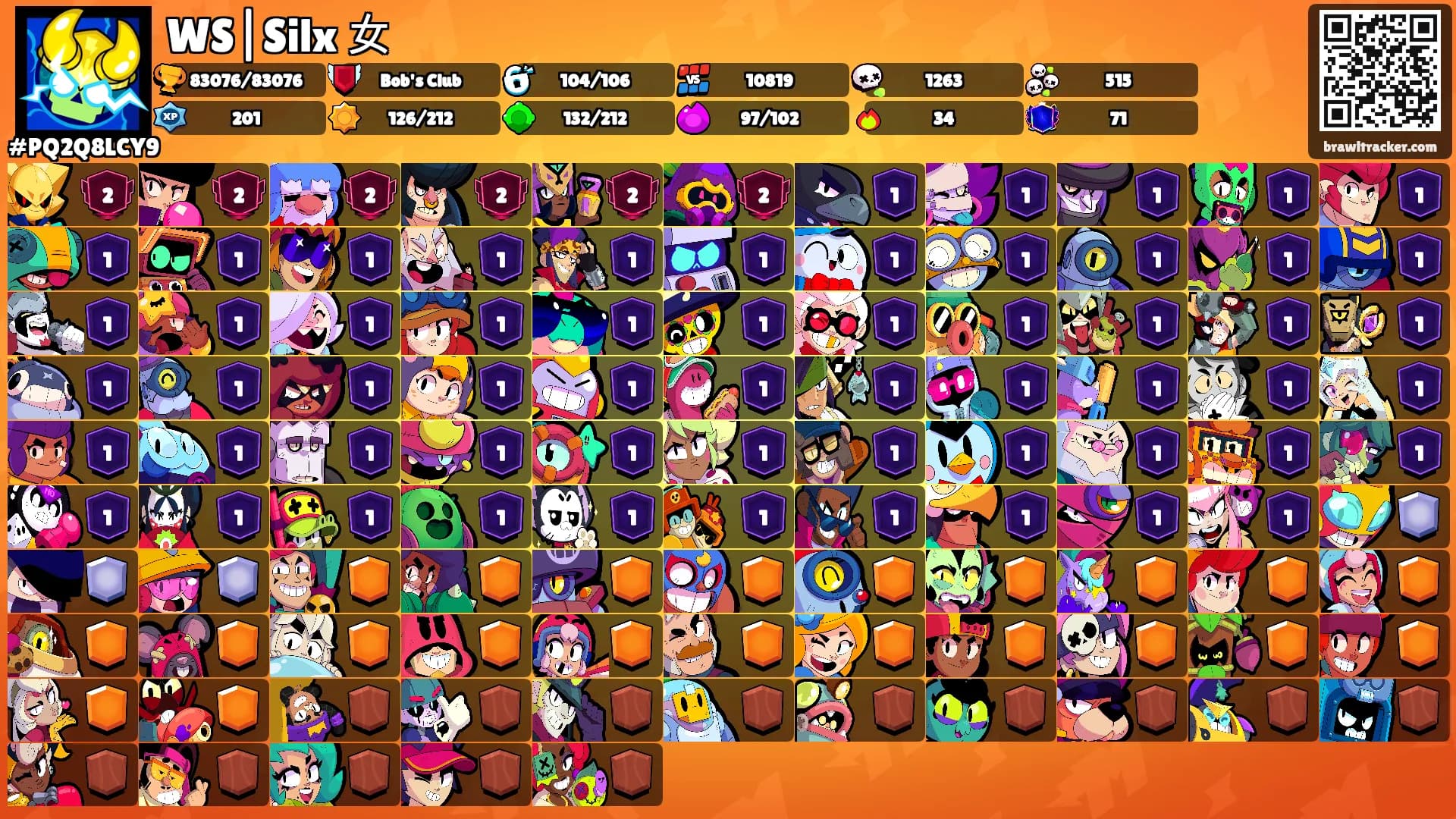 WS|Silx 女's Ranks