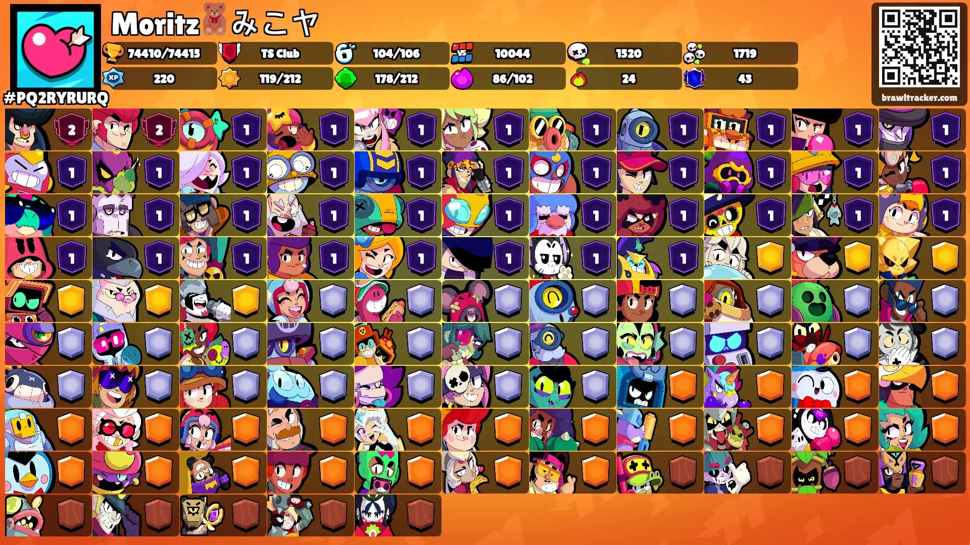 Moritz🧸みこヤ's Ranks