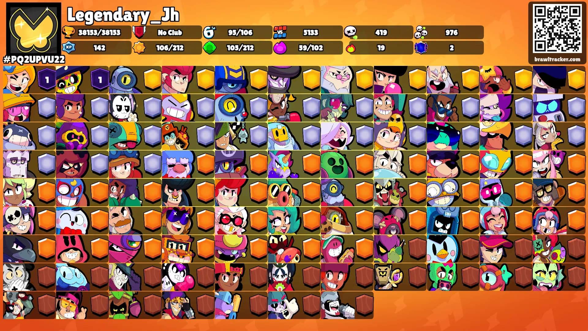 Legendary_Jh's Ranks