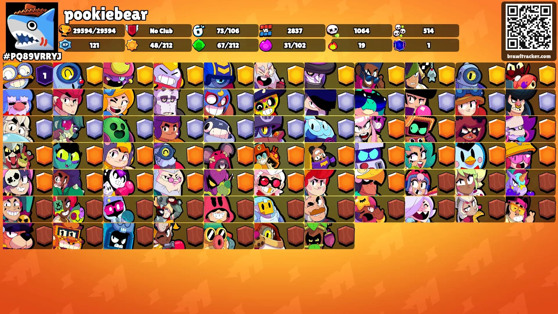 pookiebear's Ranks