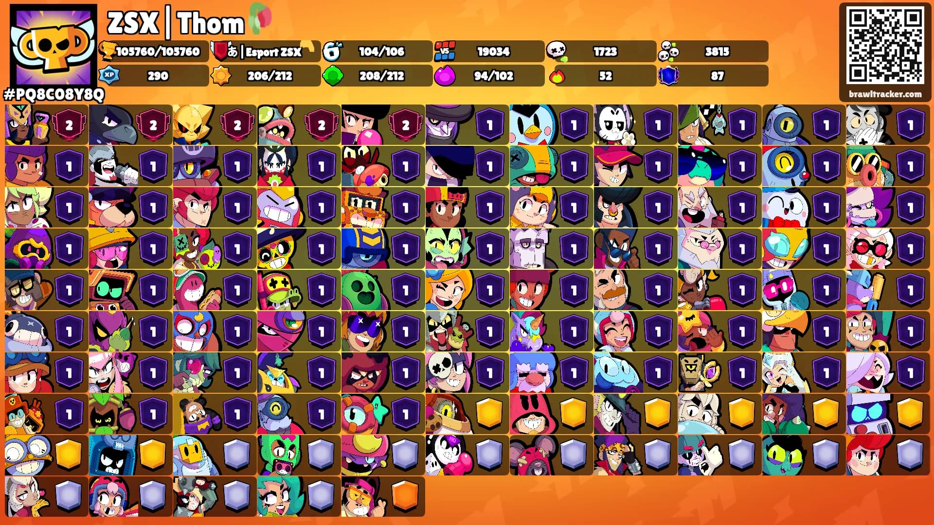 ZSX|Thom🥀's Ranks