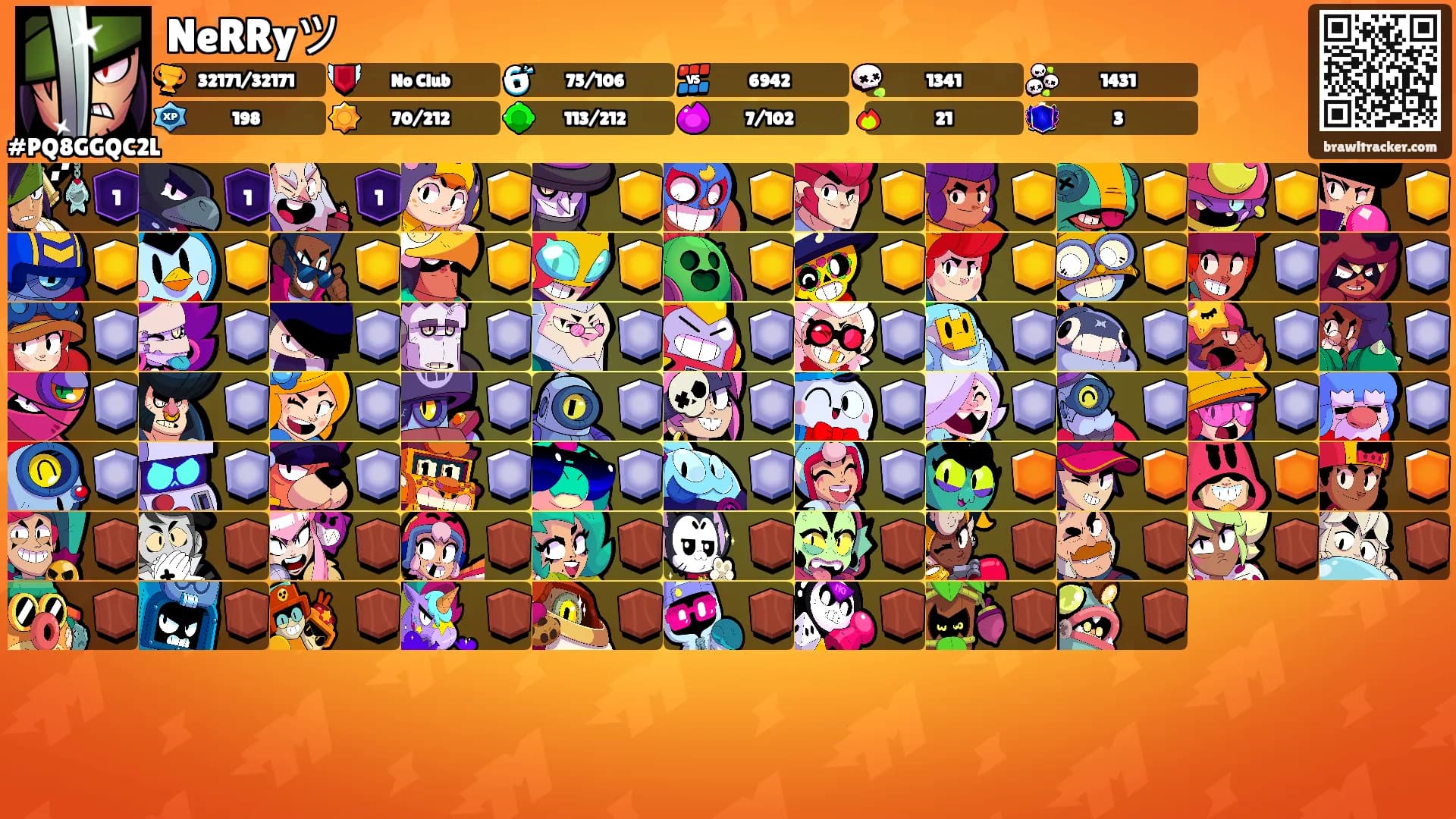 NeRRyツ's Ranks