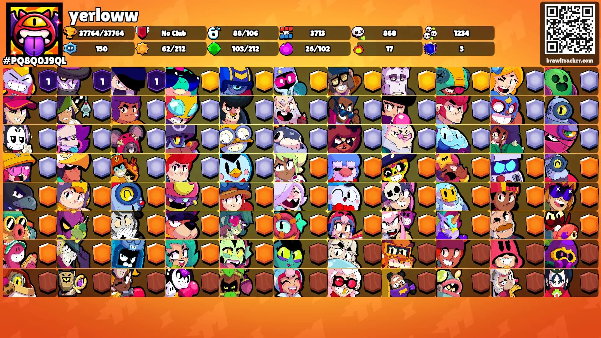yerloww's Ranks