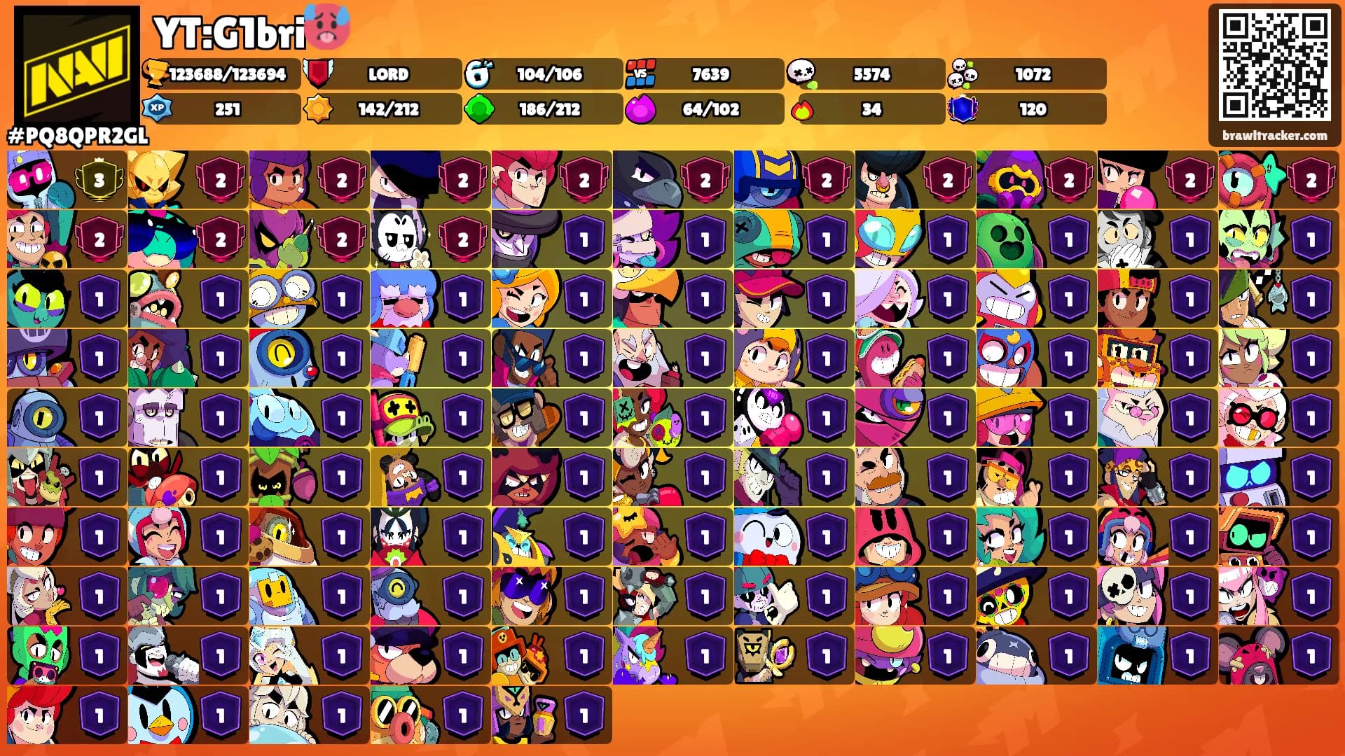 YT:G1bri🥵's Ranks