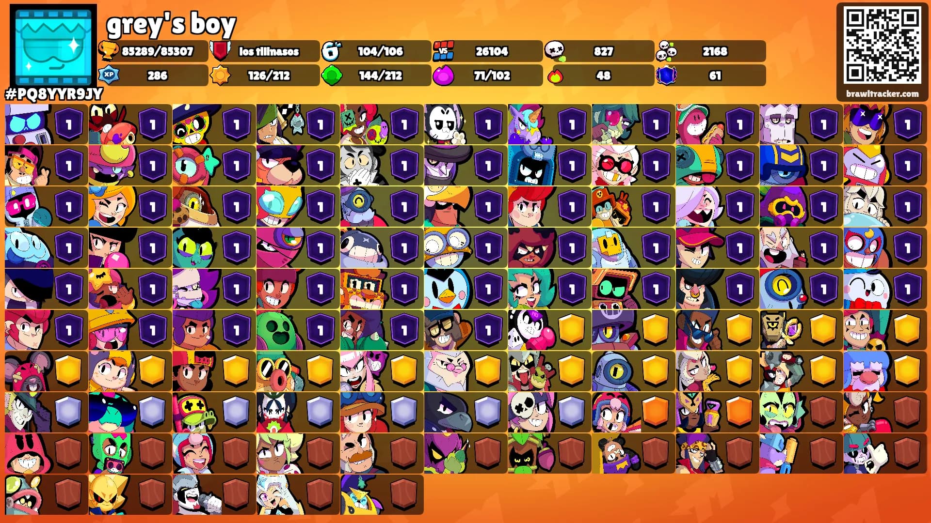 grey's boy's Ranks