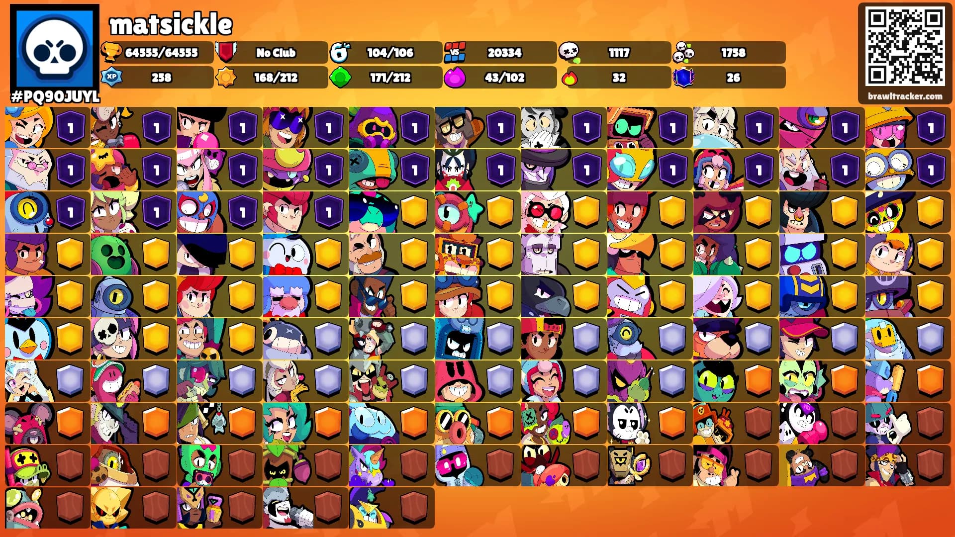 matsickle's Ranks