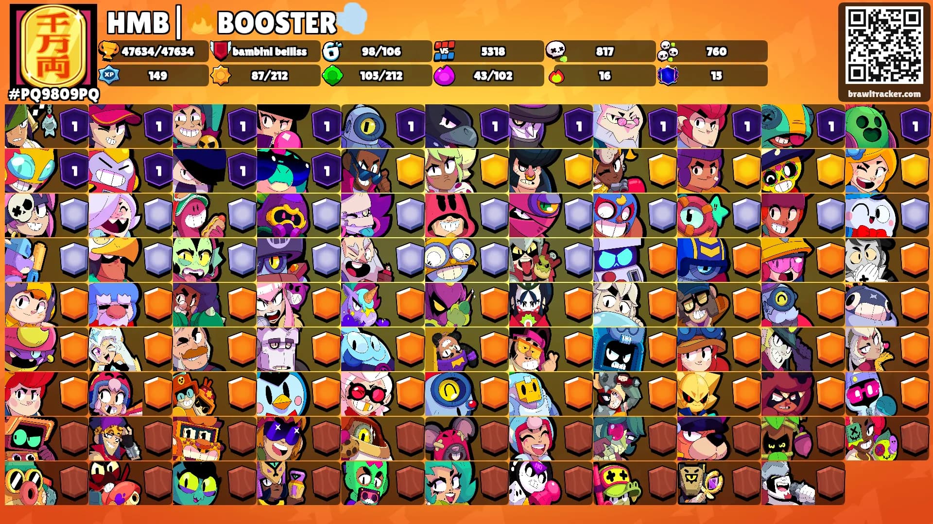HMB|🔥BOOSTER💨's Ranks