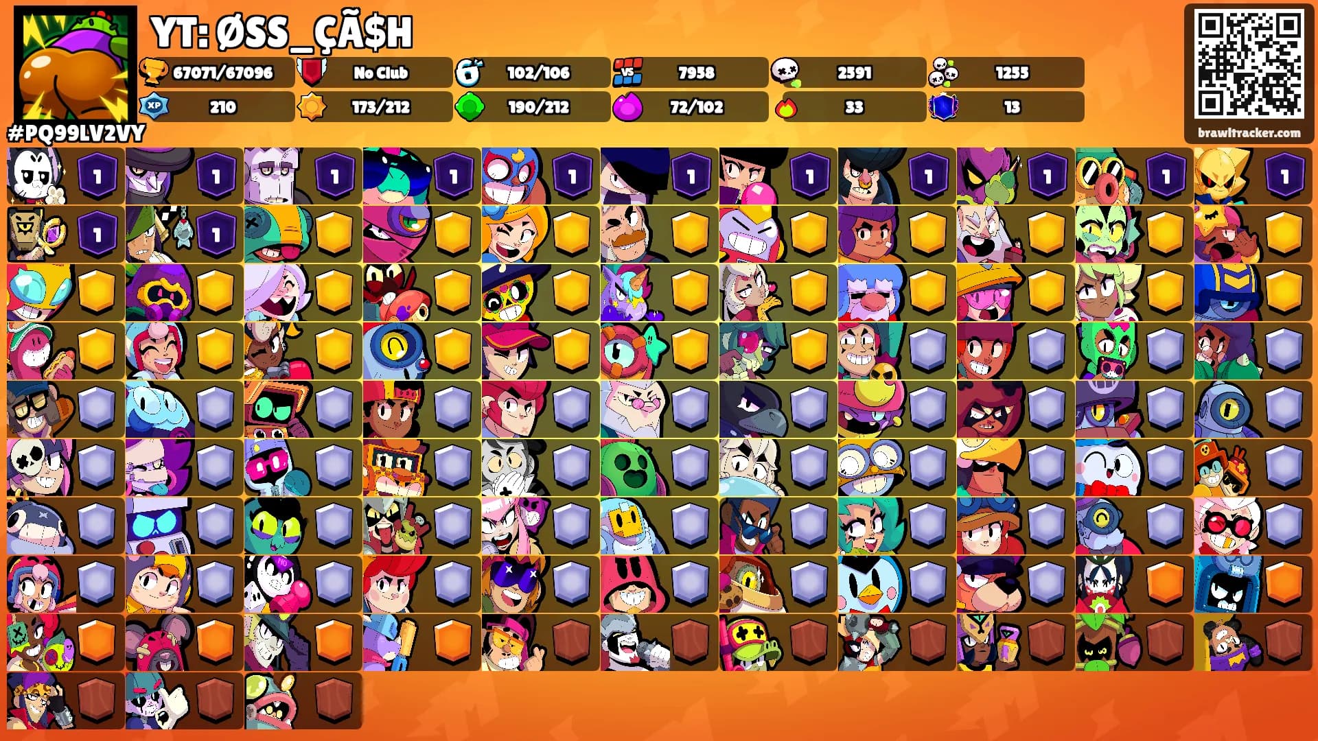 YT: ØSS_ÇÃ$H's Ranks