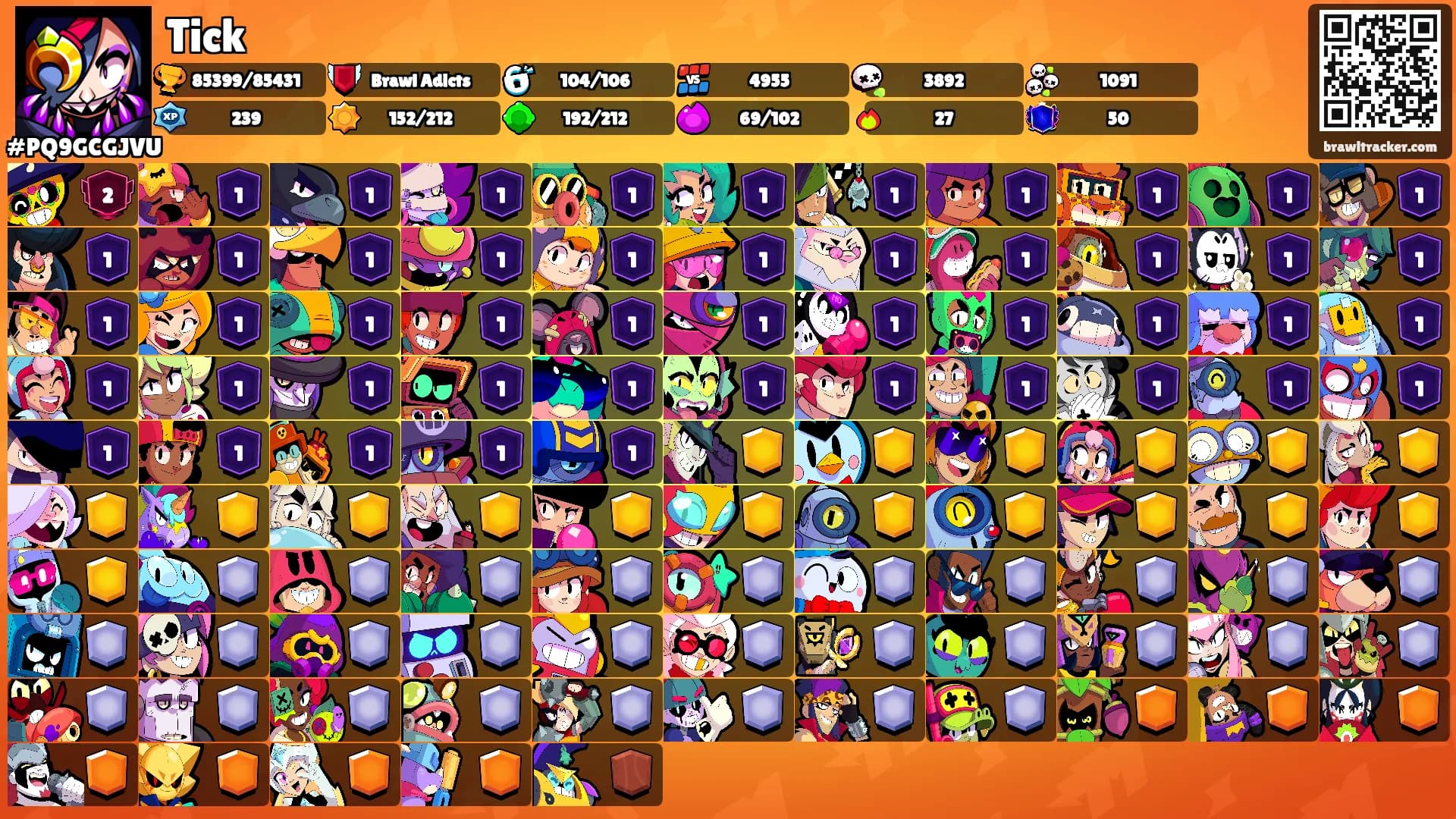 Tick's Ranks