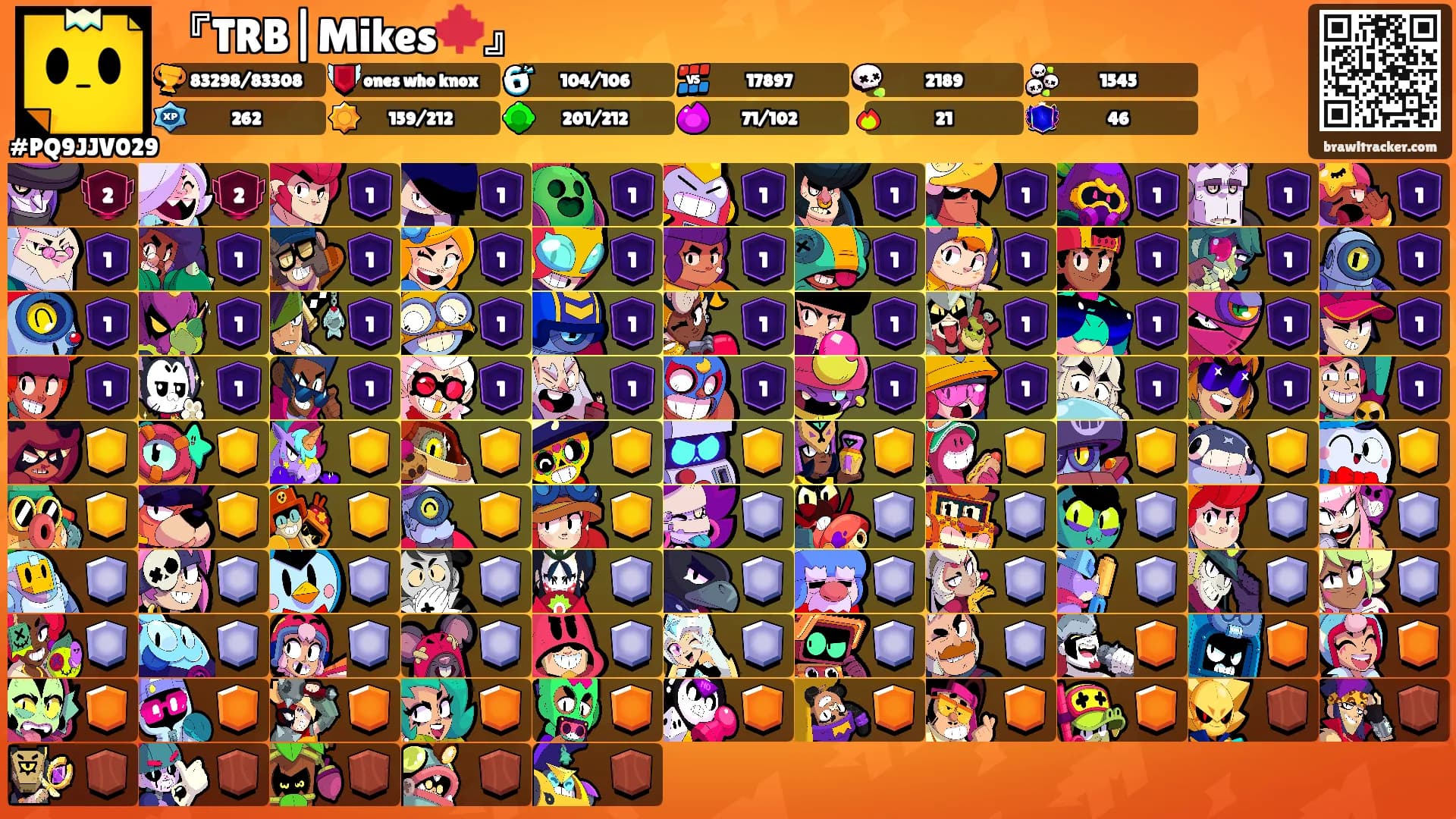 『TRB|Mikes🍁』's Ranks