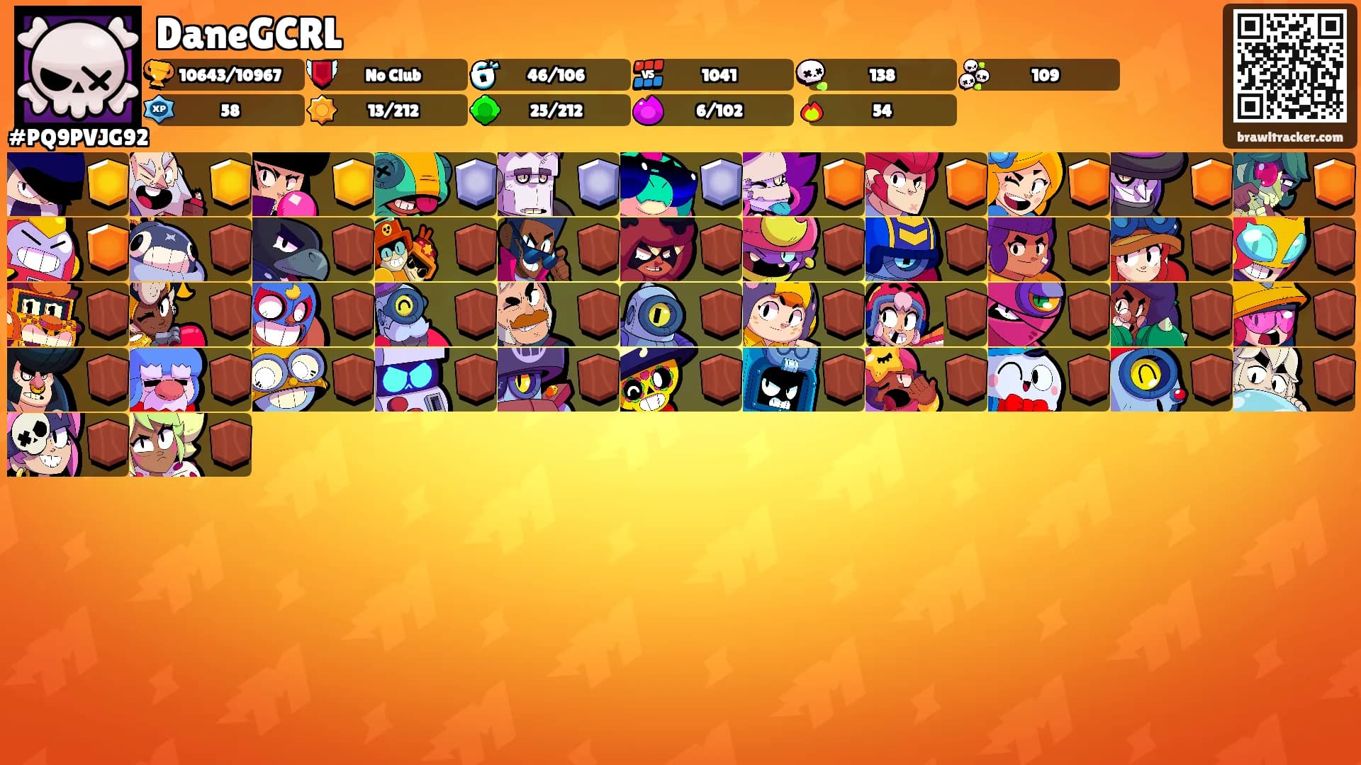 DaneGCRL's Ranks