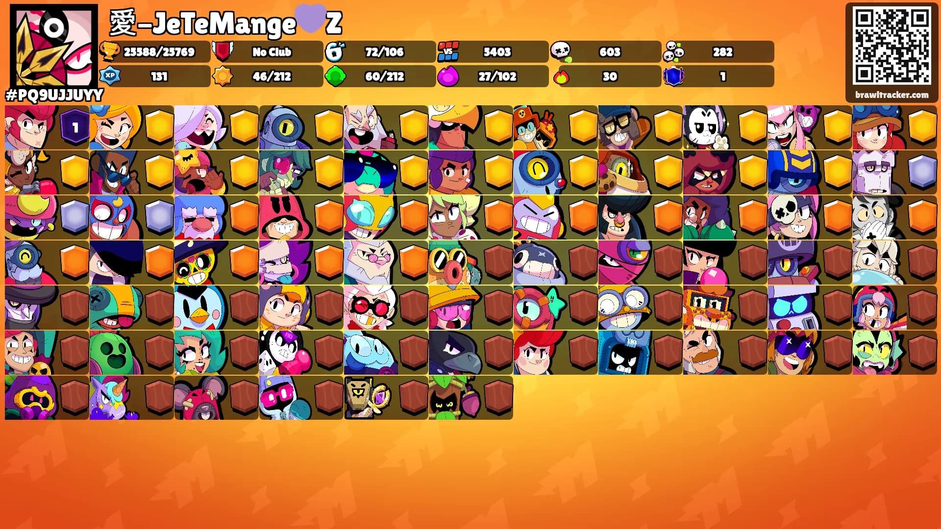 愛-JeTeMange💜Z's Ranks