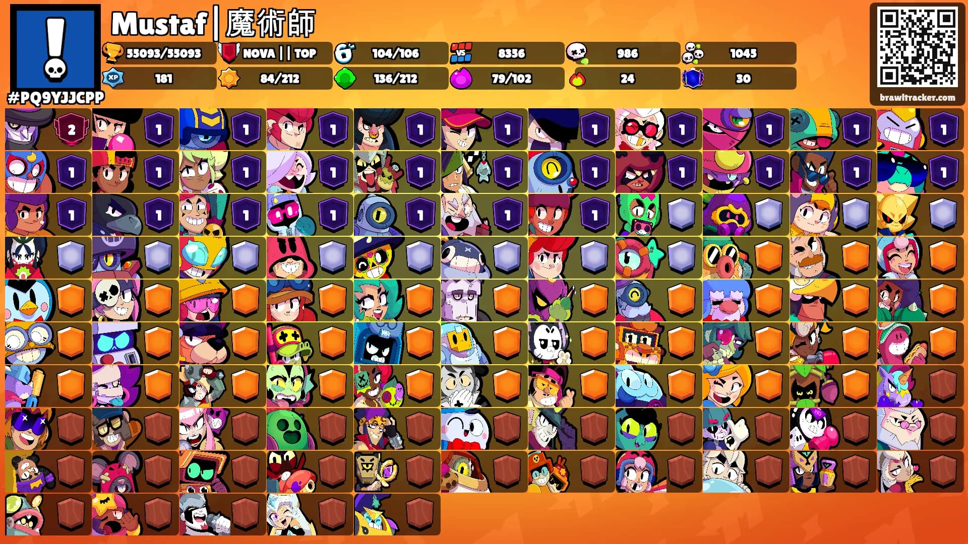 Mustaf|魔術師's Ranks