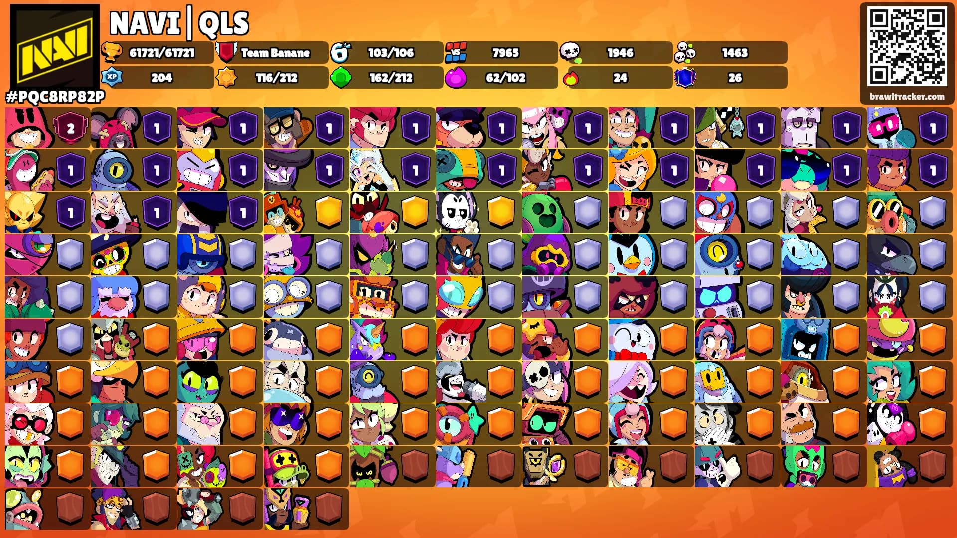 NAVI|QLS's Ranks