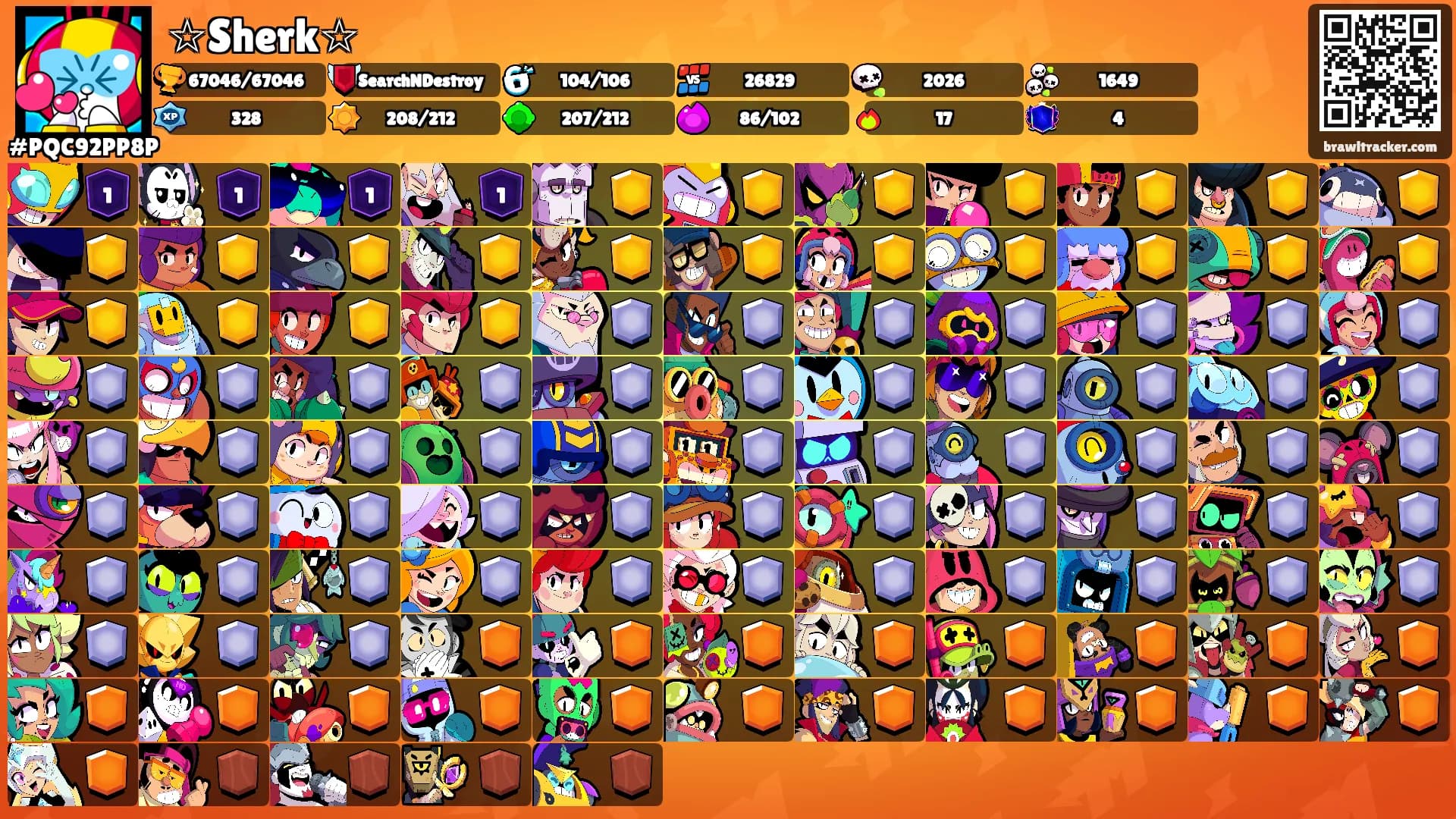 ☆Sherk☆'s Ranks
