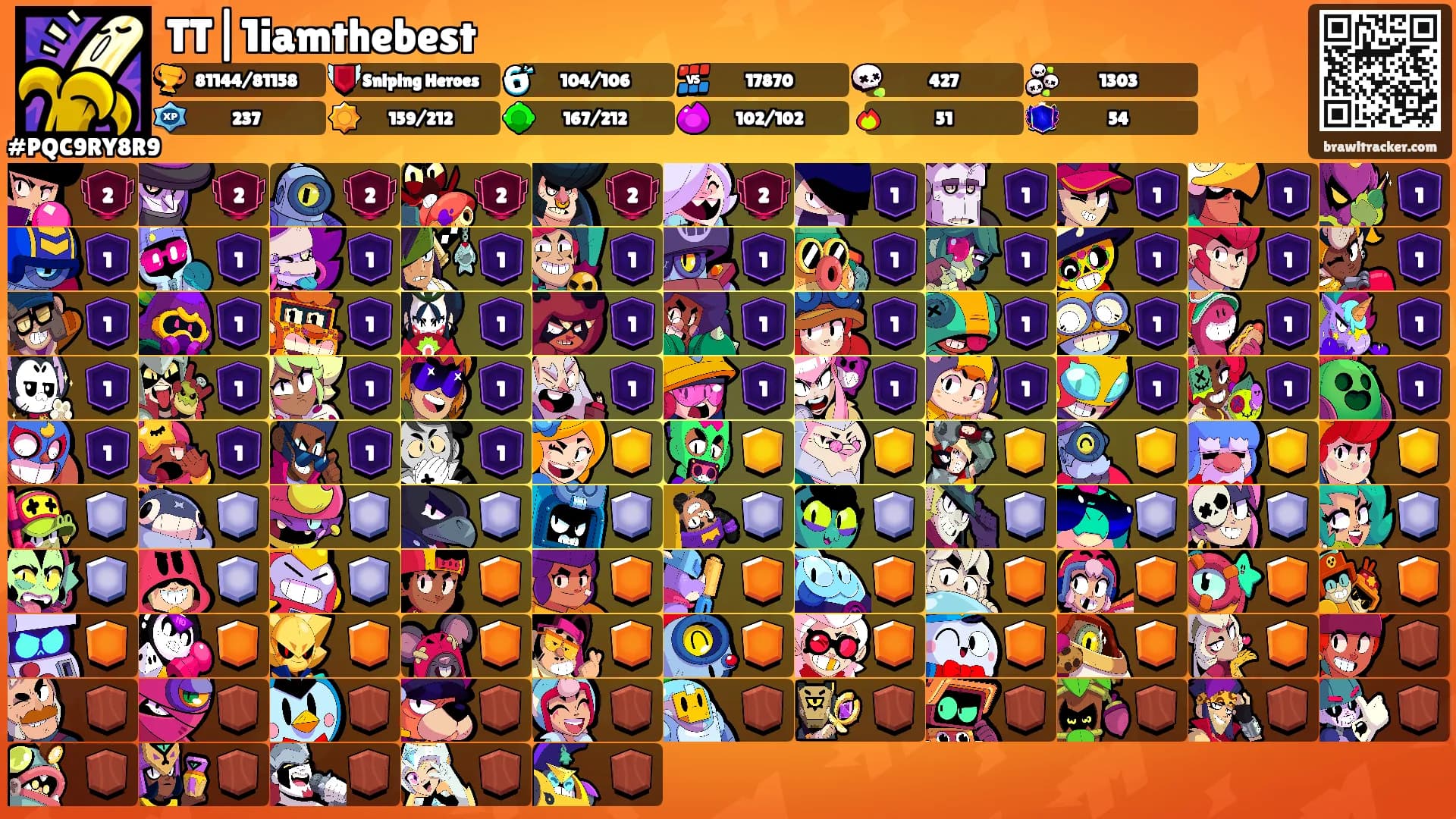 TT|1iamthebest's Ranks