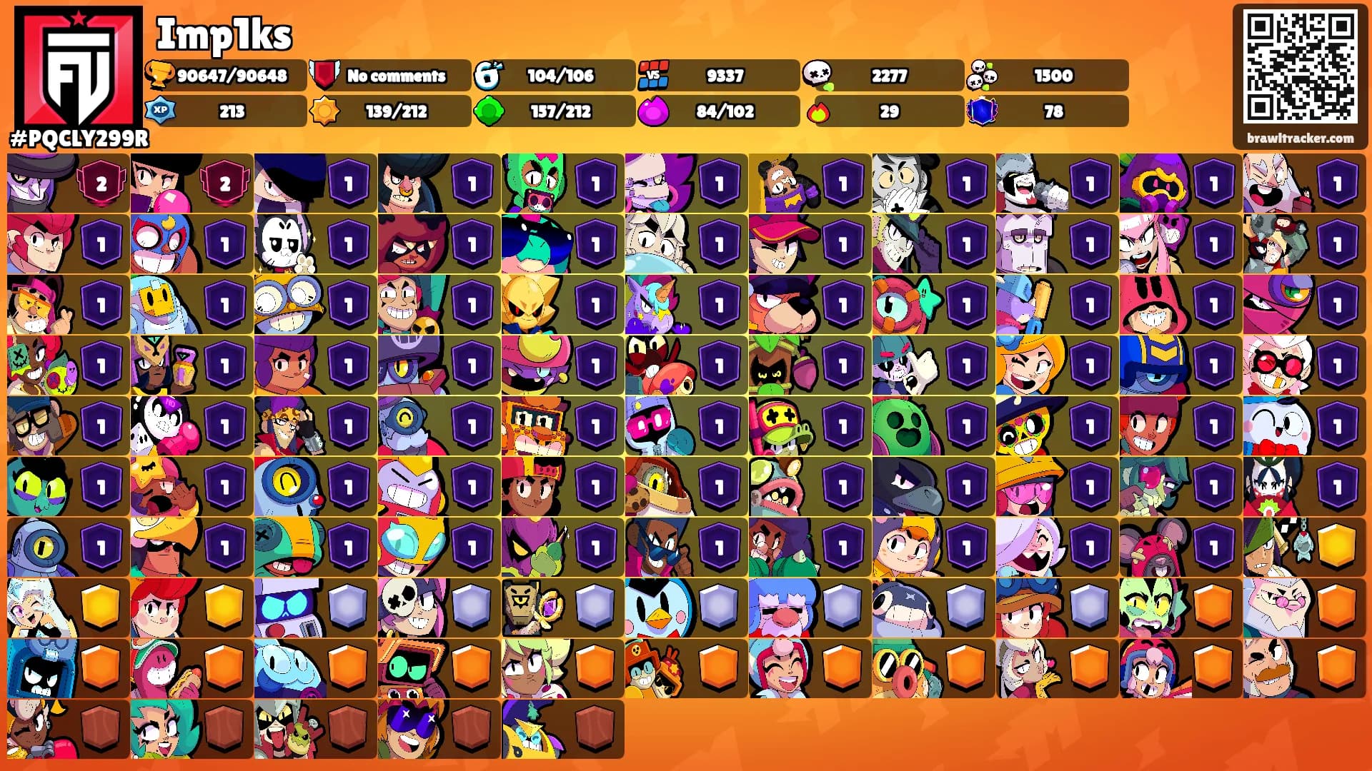 Imp1ks's Ranks