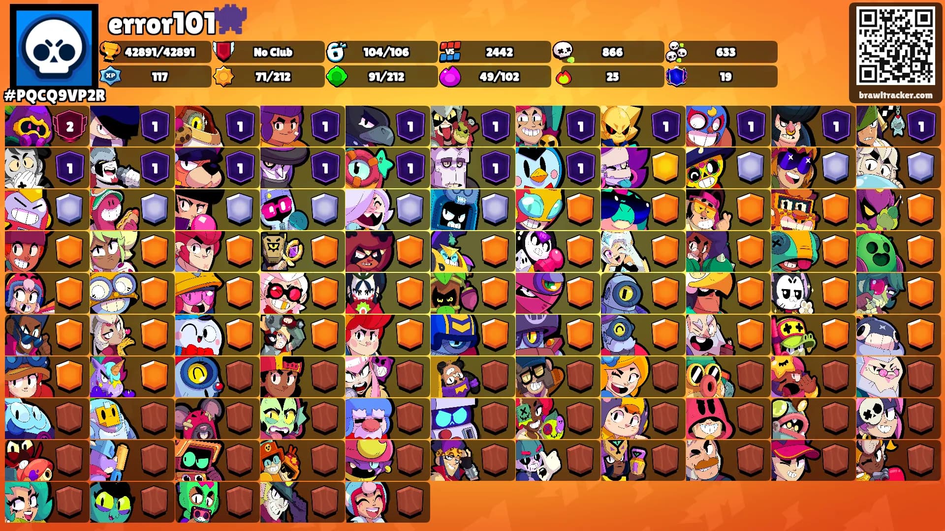 error101👾's Ranks