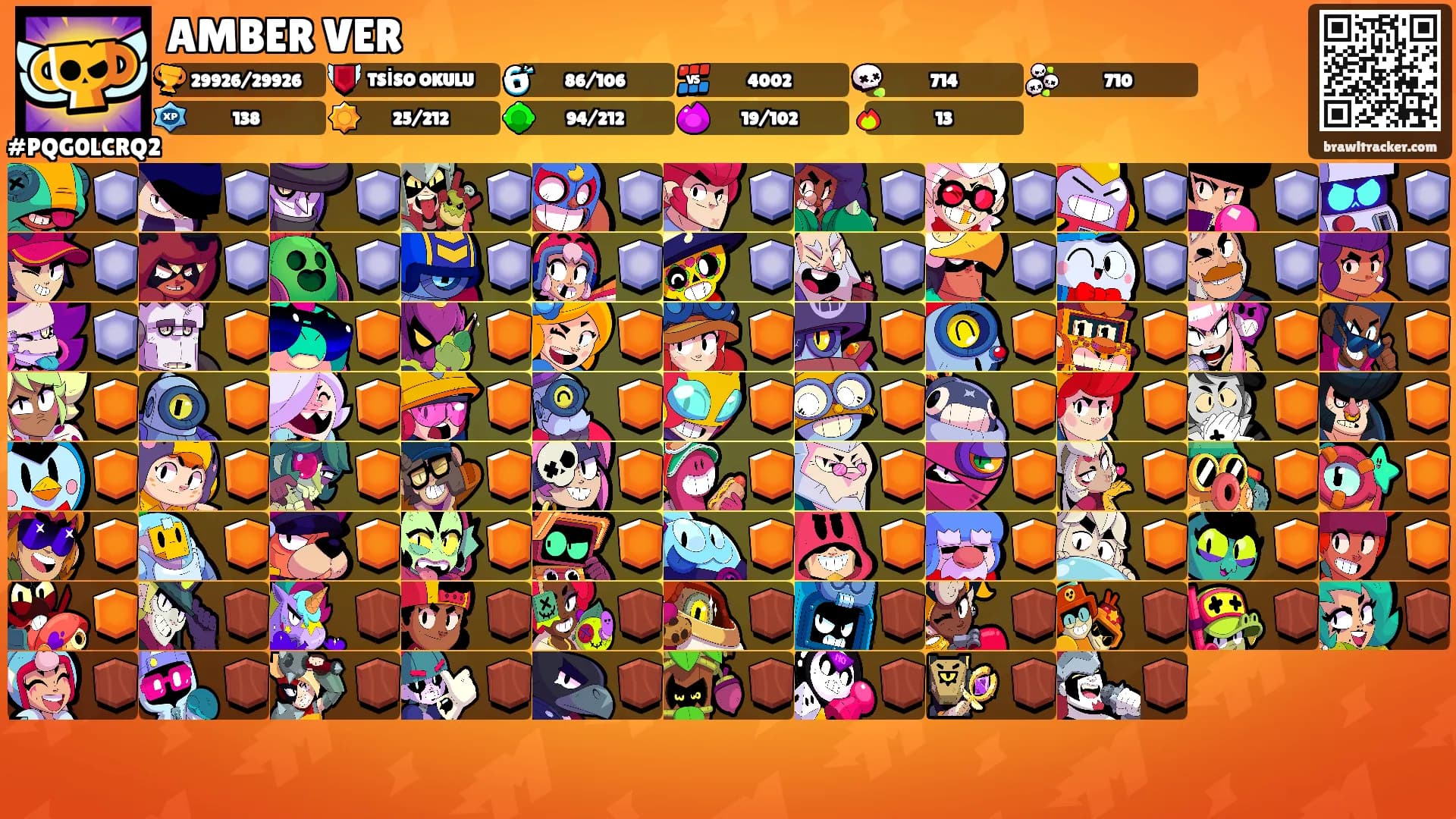 AMBER VER's Ranks