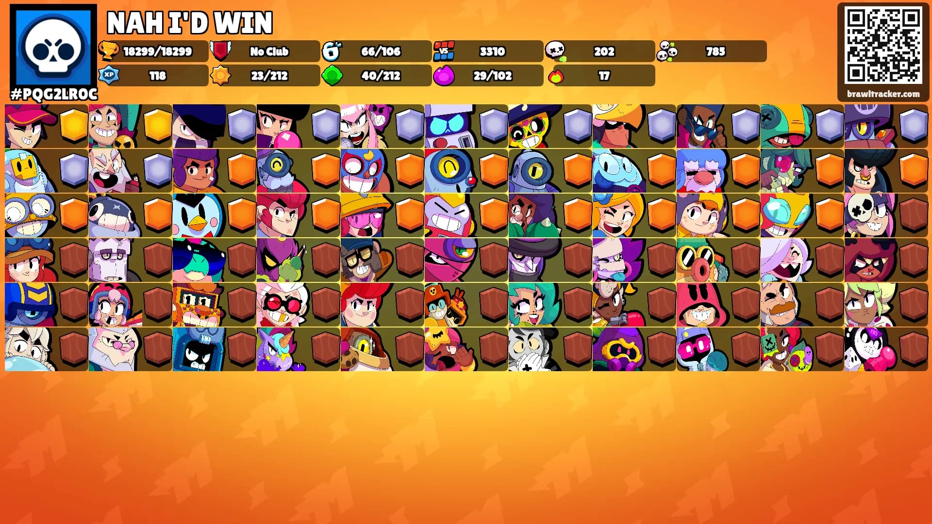 NAH I'D WIN's Ranks
