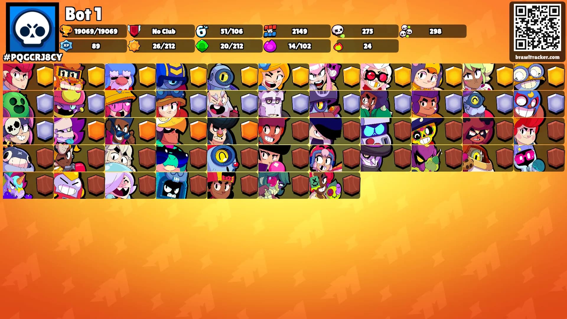 Bot 1's Ranks
