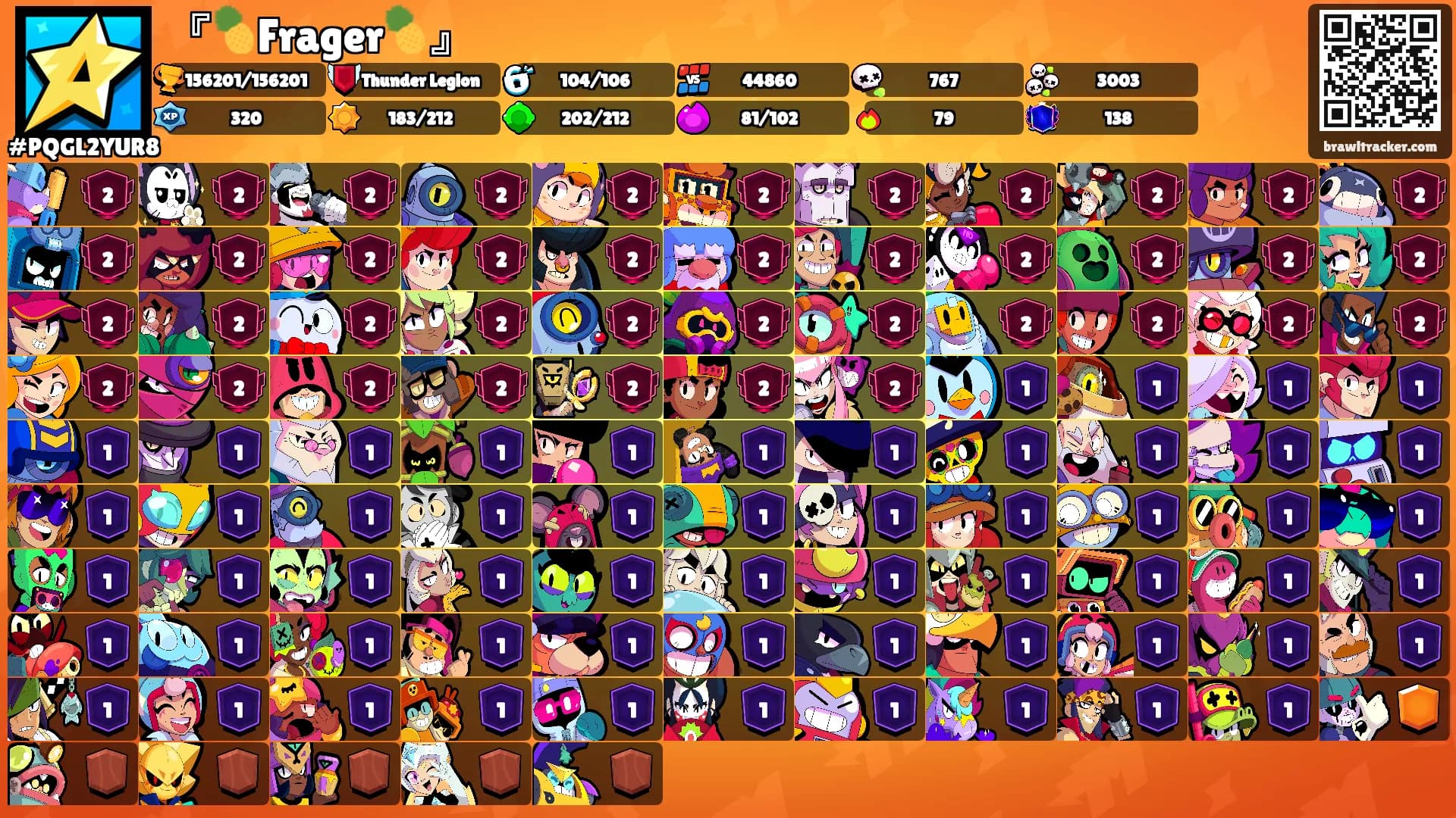 『🍍Frager🍍』's Ranks