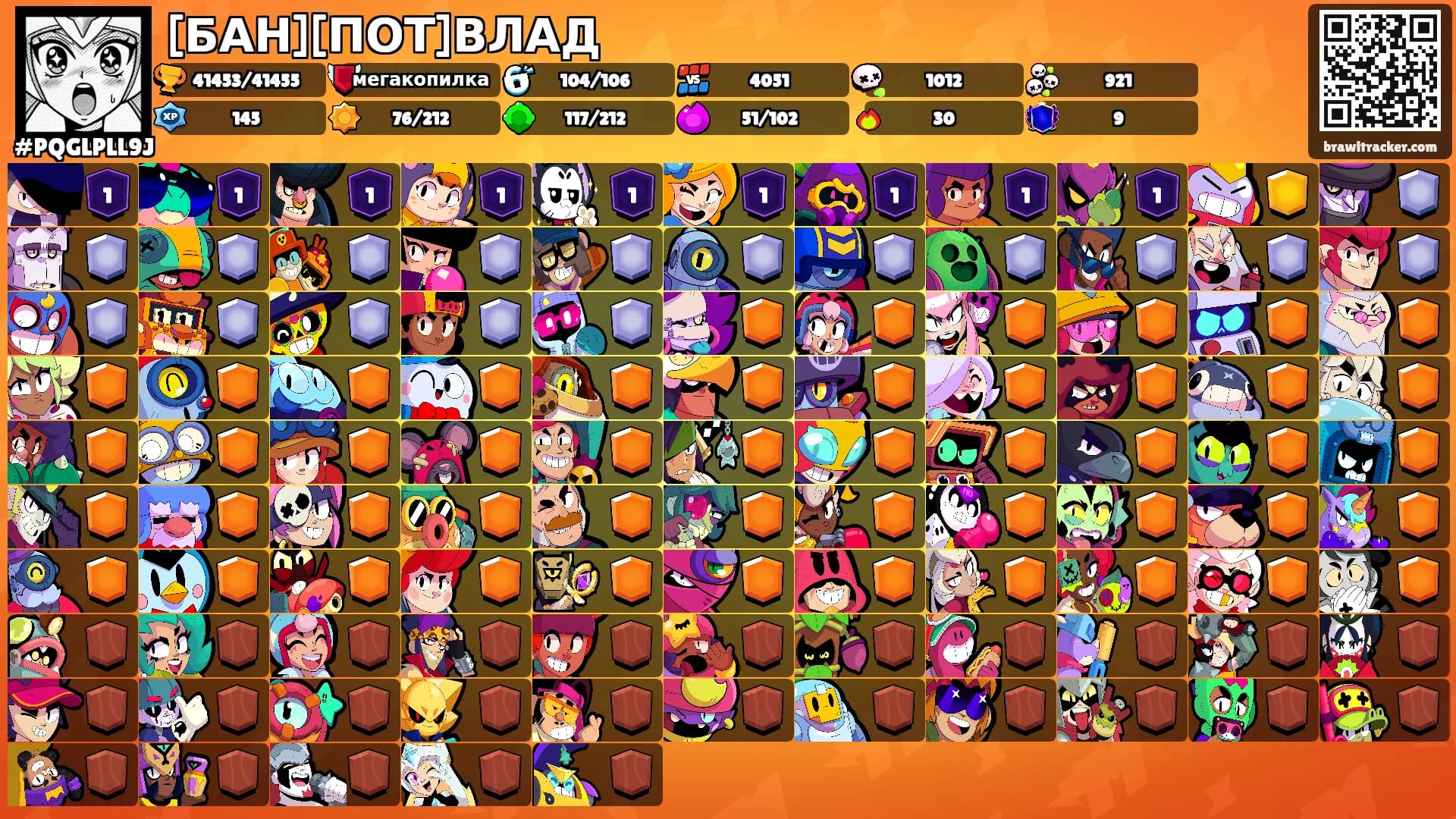 [БАН][ПОТ]ВЛАД's Ranks