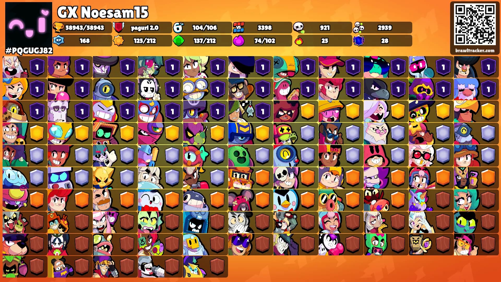 GX Noesam15's Ranks