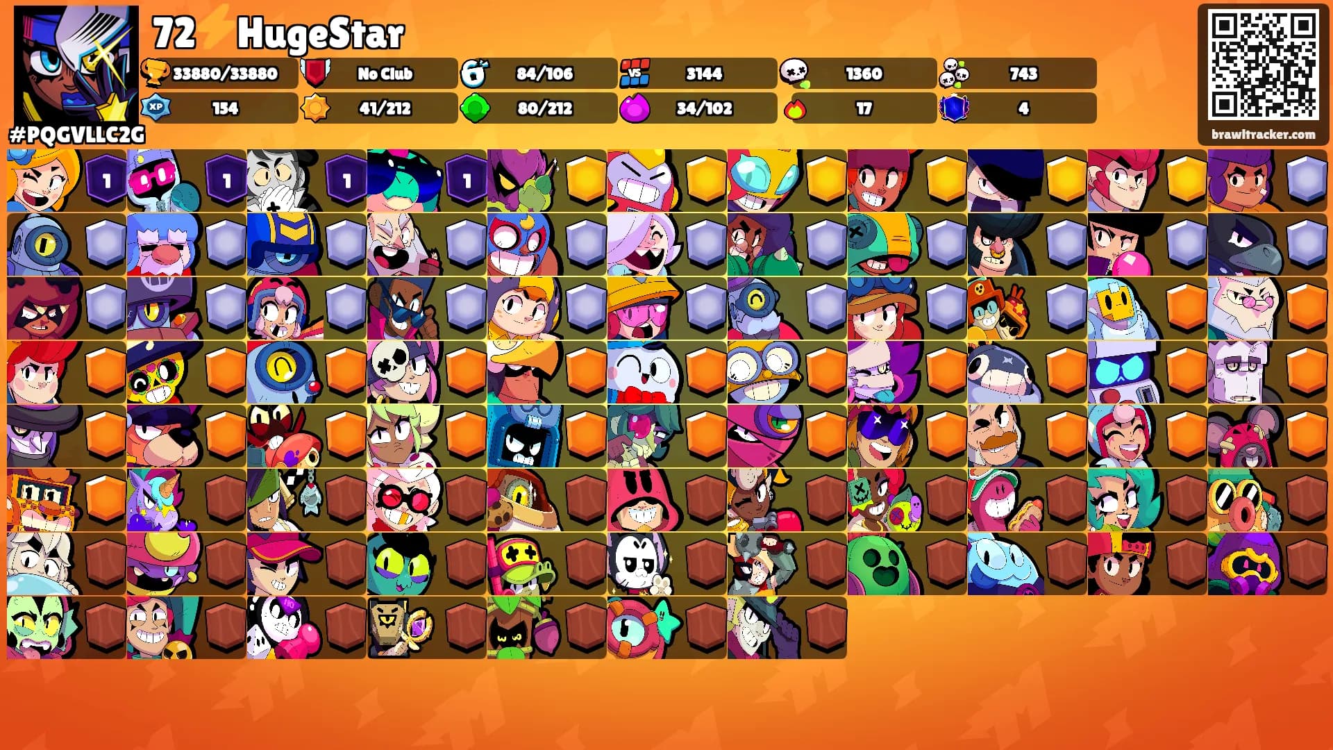 72⚡HugeStar's Ranks