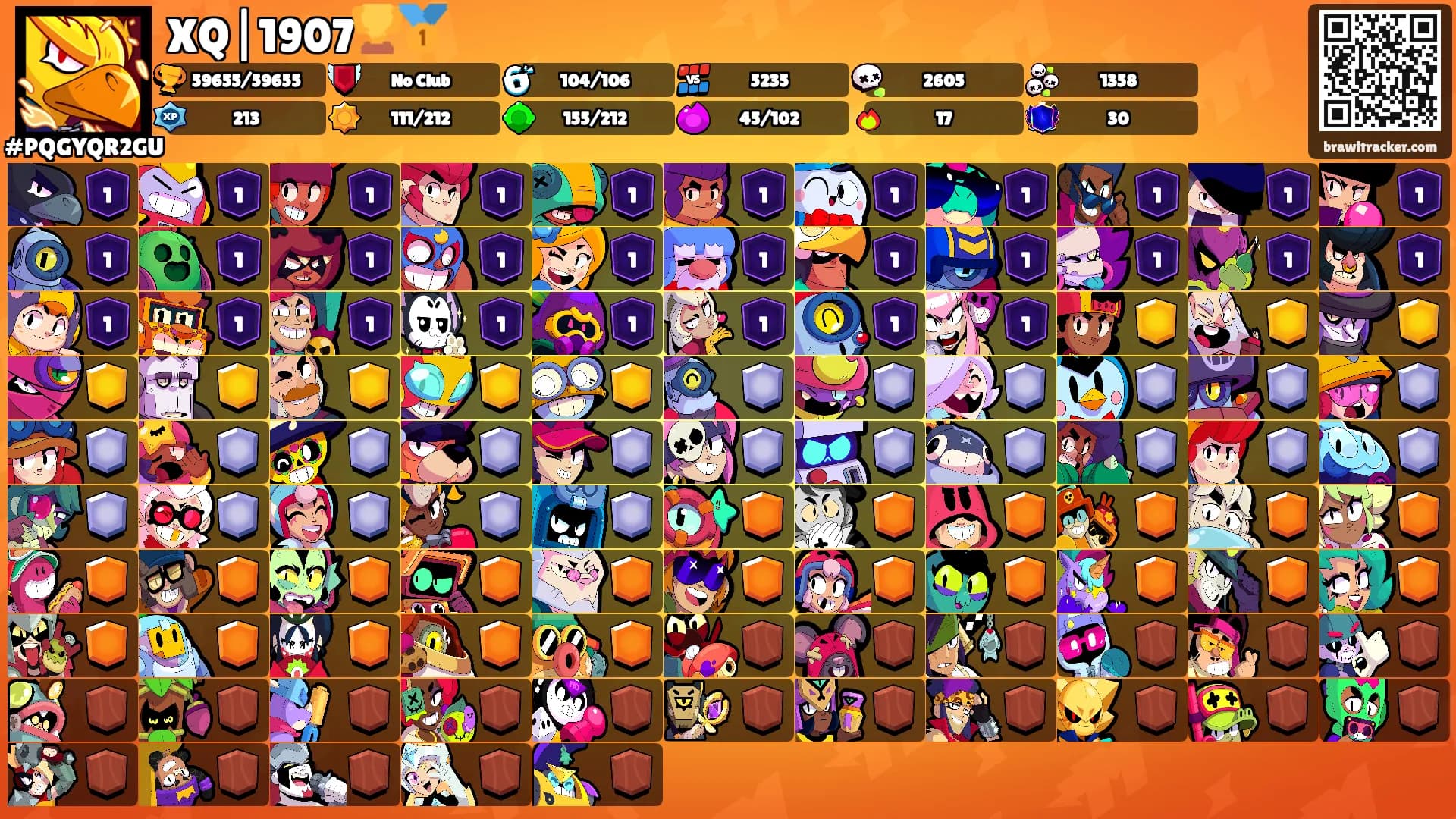 XQ|1907🏆🥇's Ranks