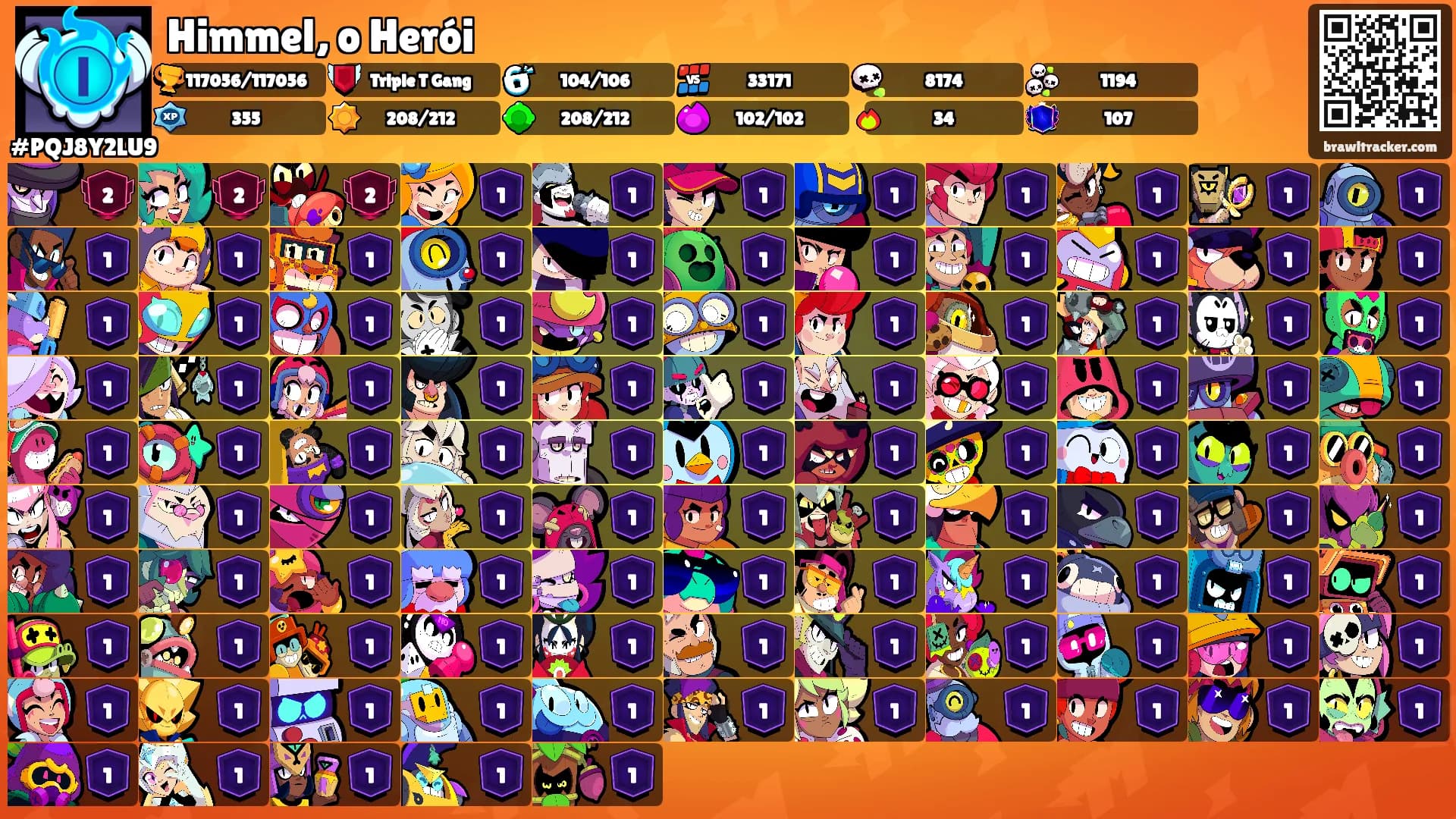 Himmel, o Herói's Ranks