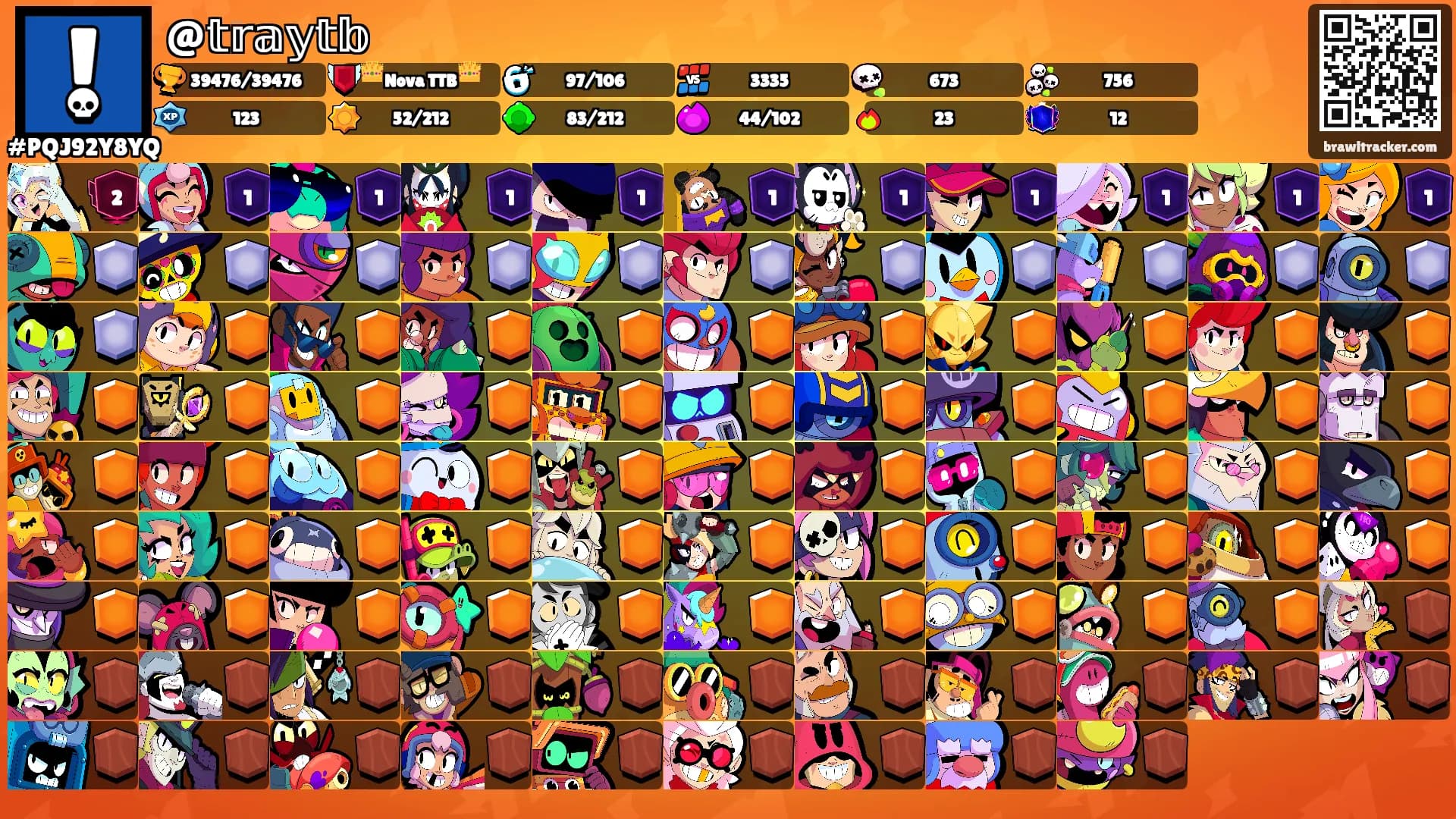 @𝕥𝕣𝕒𝕪𝕥𝕓's Ranks