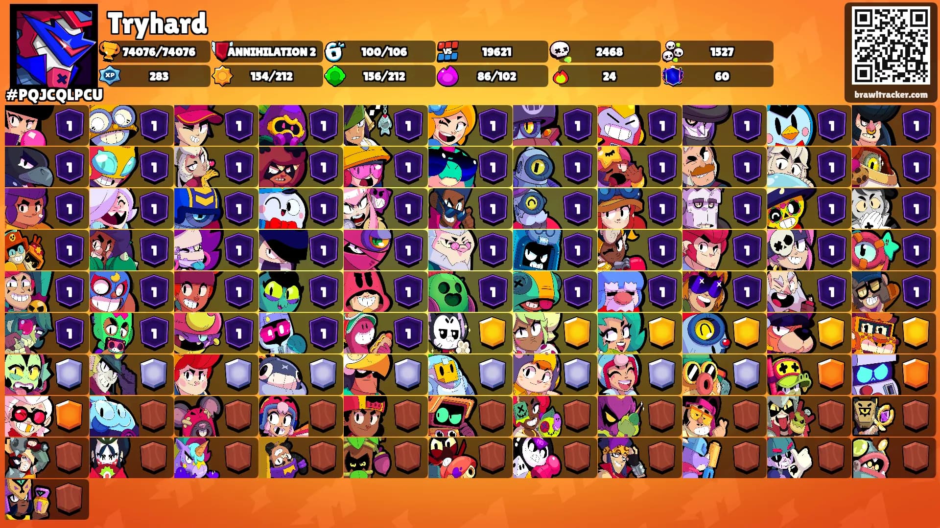 Tryhard's Ranks