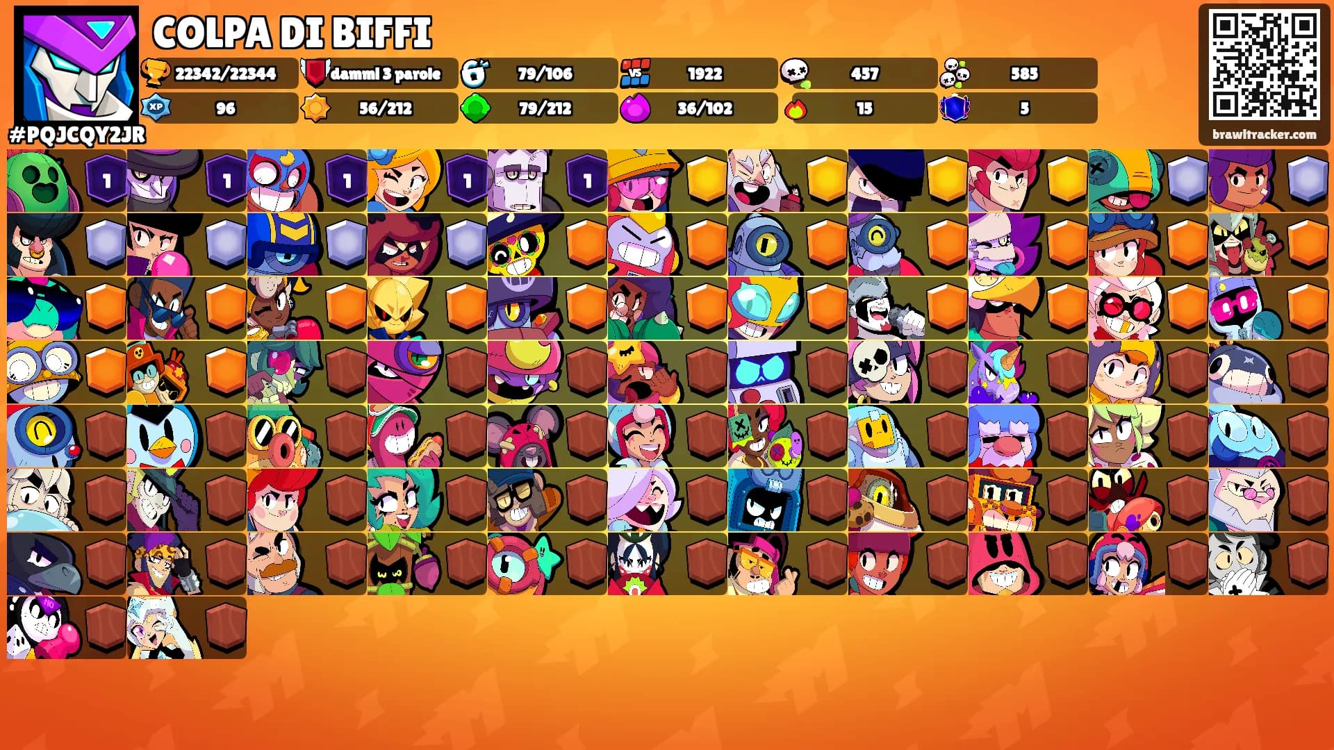 COLPA DI BIFFI's Ranks