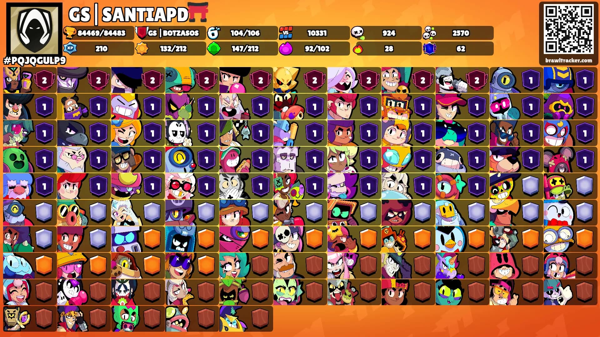 GS|SANTIAPD⛩️'s Ranks