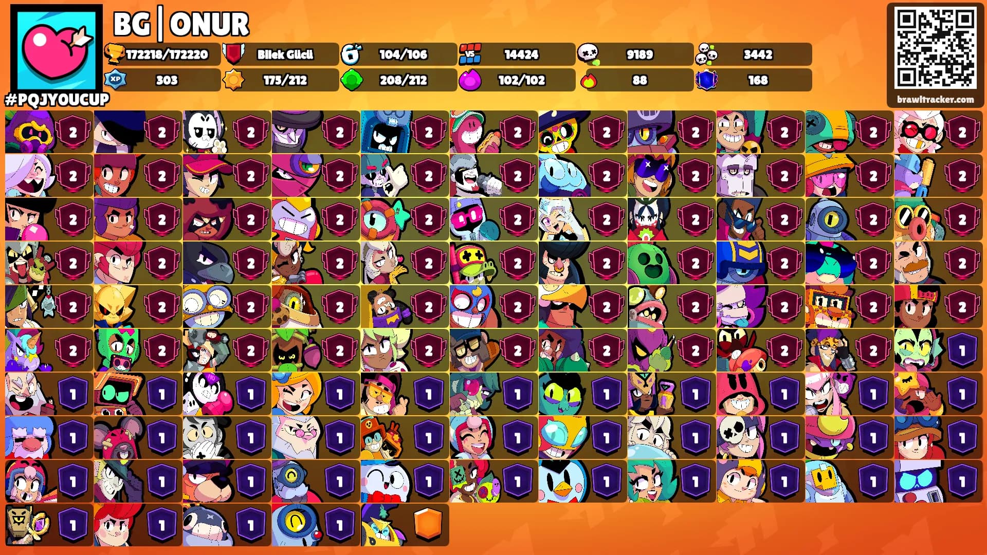 BG|ONUR's Ranks