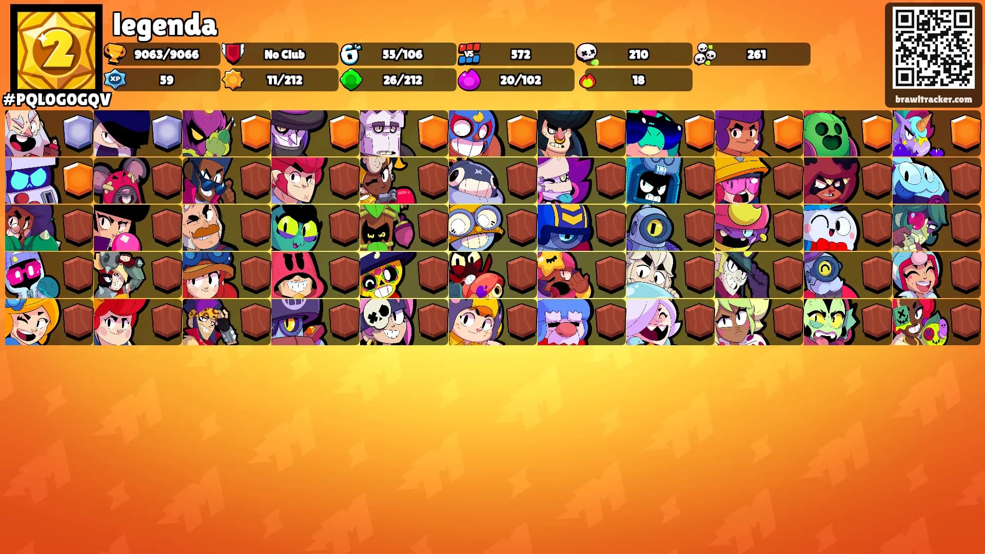 legenda's Ranks