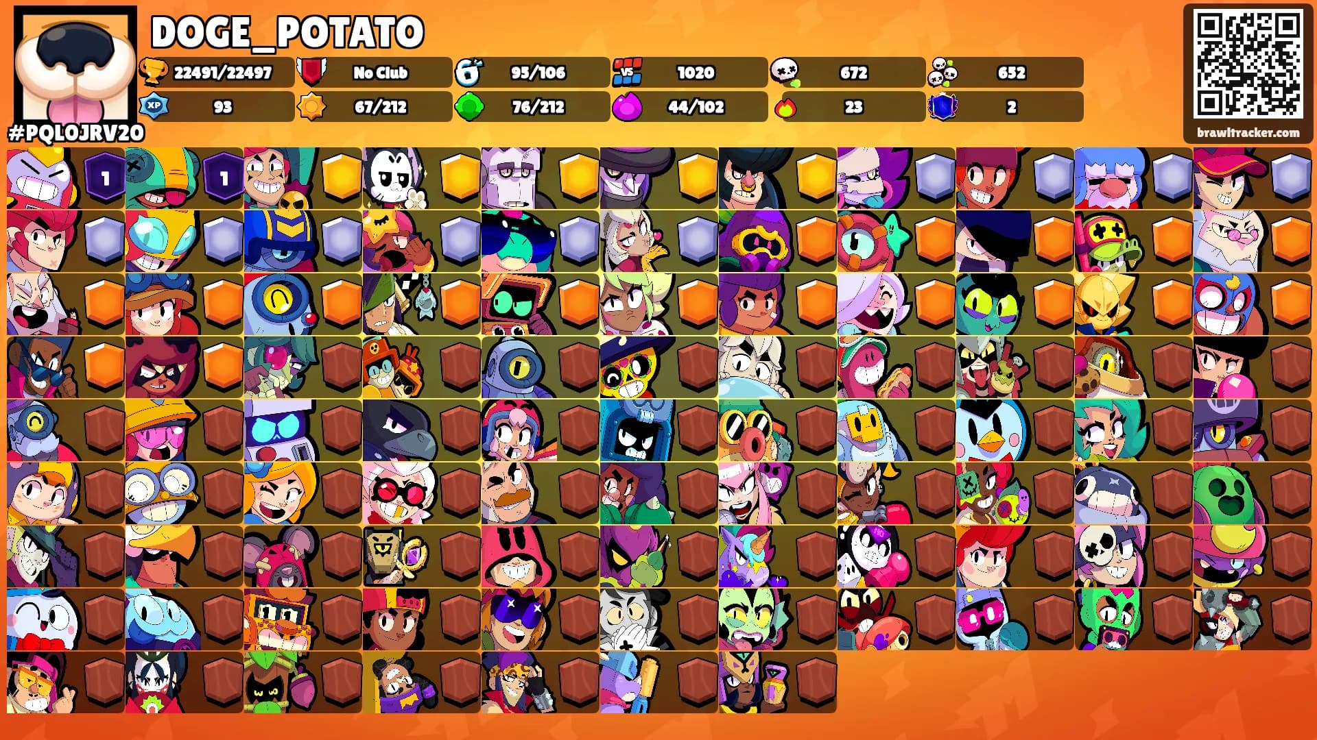 DOGE_POTATO's Ranks